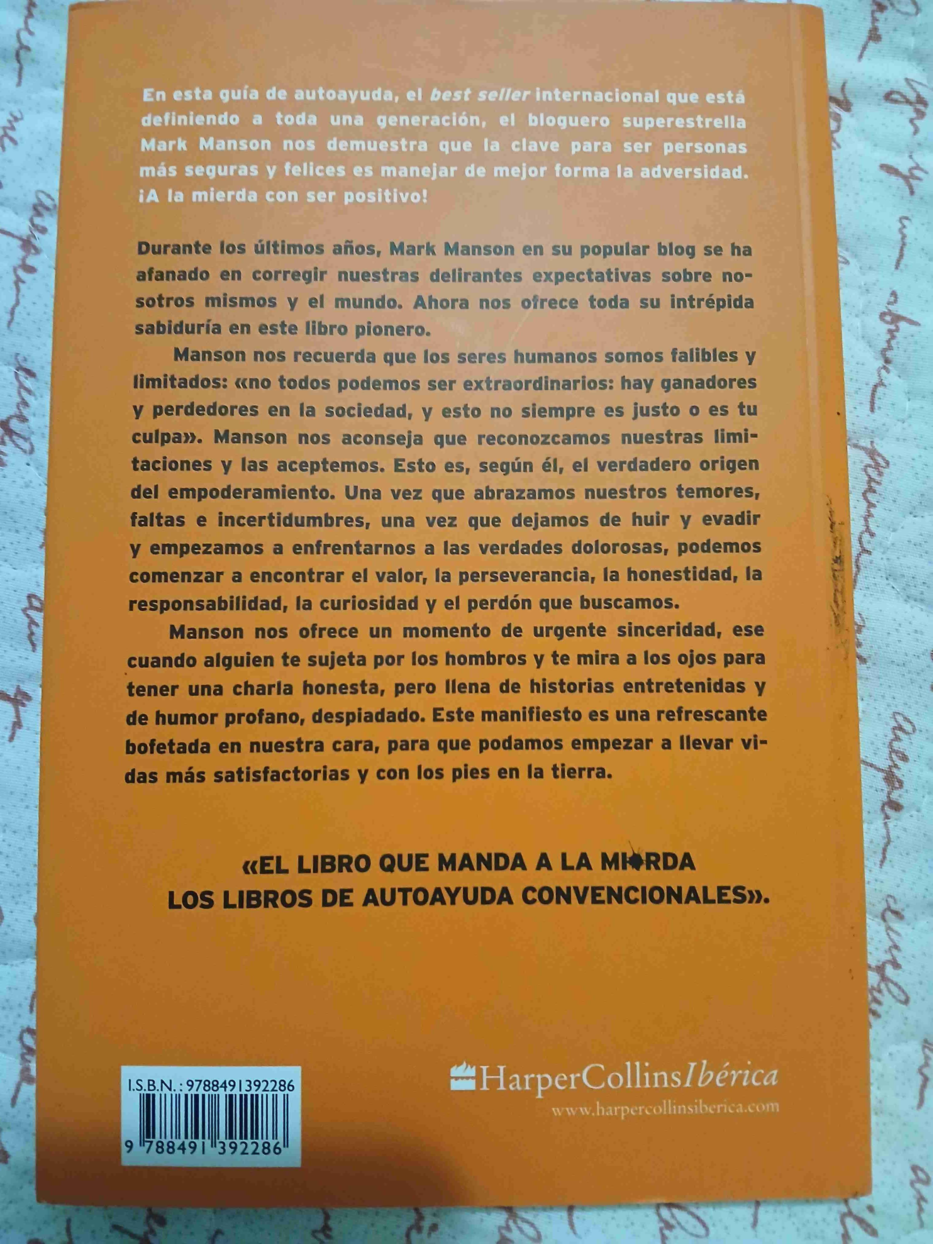Libro El sutil arte de que (casi todo) te importe una mierda - miniatura 2