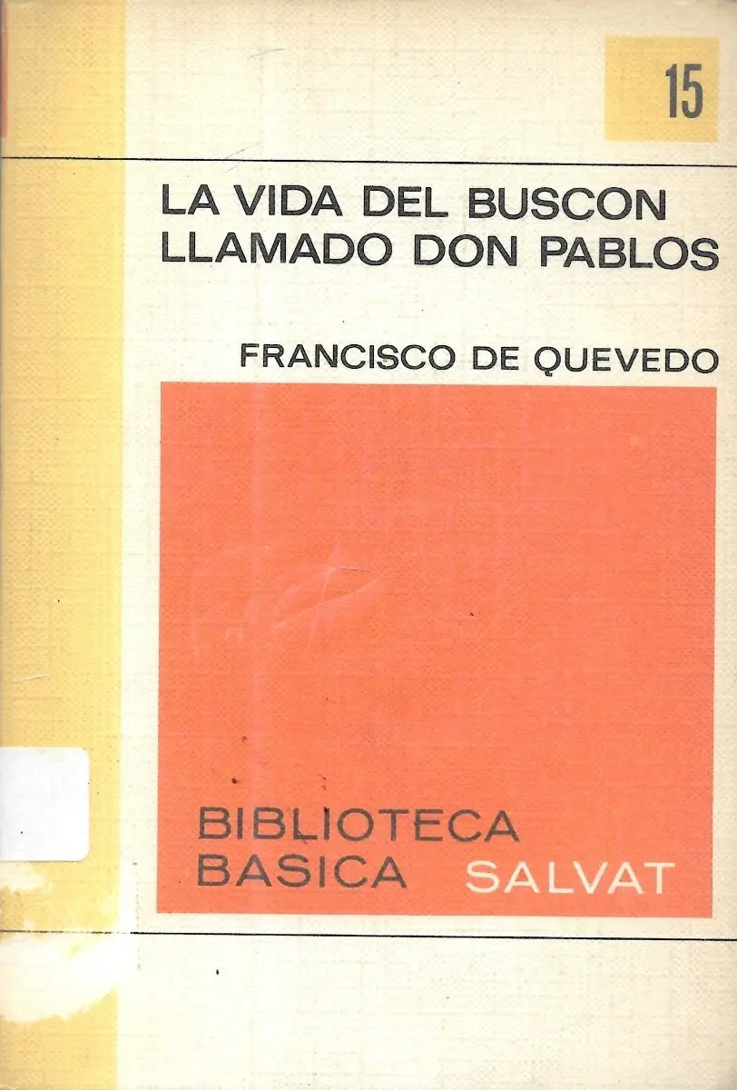 Libro La Vida Buscón Llamado Don Pablos De Quevedo