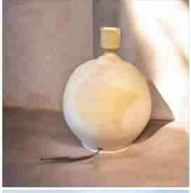 Base de lámpara cerámica.Altura 30 cms - miniatura 2