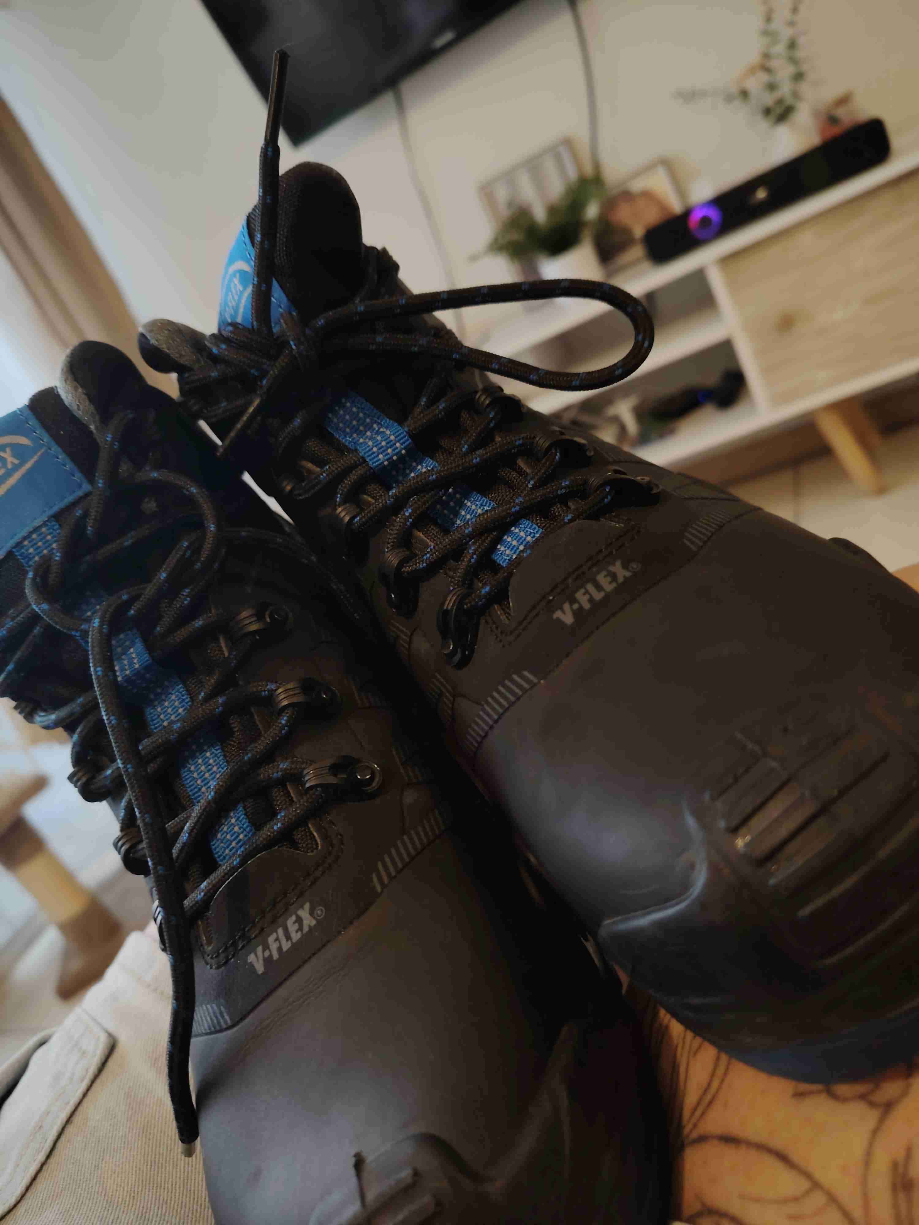 Botas negras de seguridad V-Flex - miniatura 3