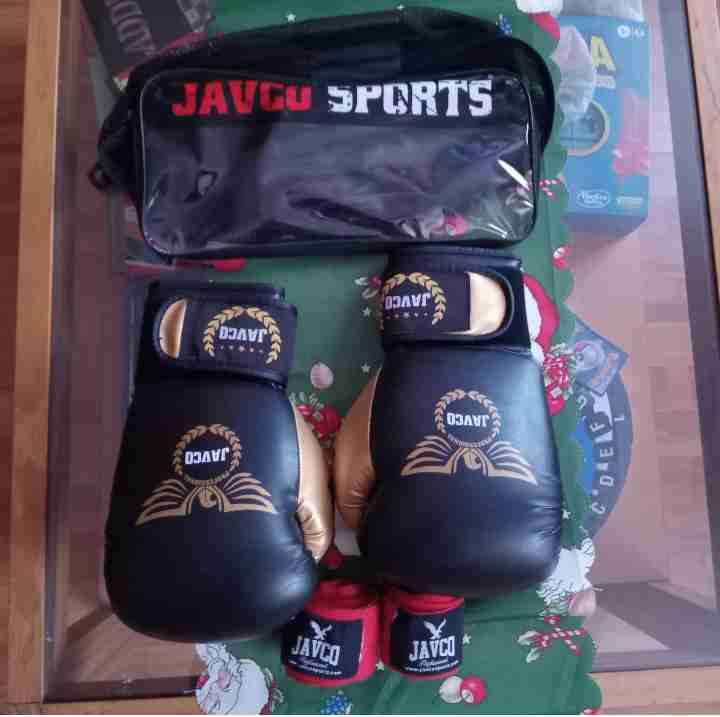 Guantes de boxeo Javco negros