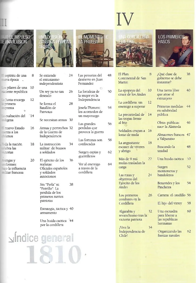 Libro Chile en Cuatro Momentos Volumen IV / 1810 - miniatura 3