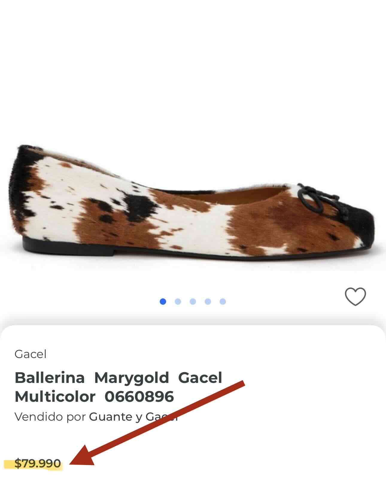 Bailarinas Marygold Gacel - miniatura 6