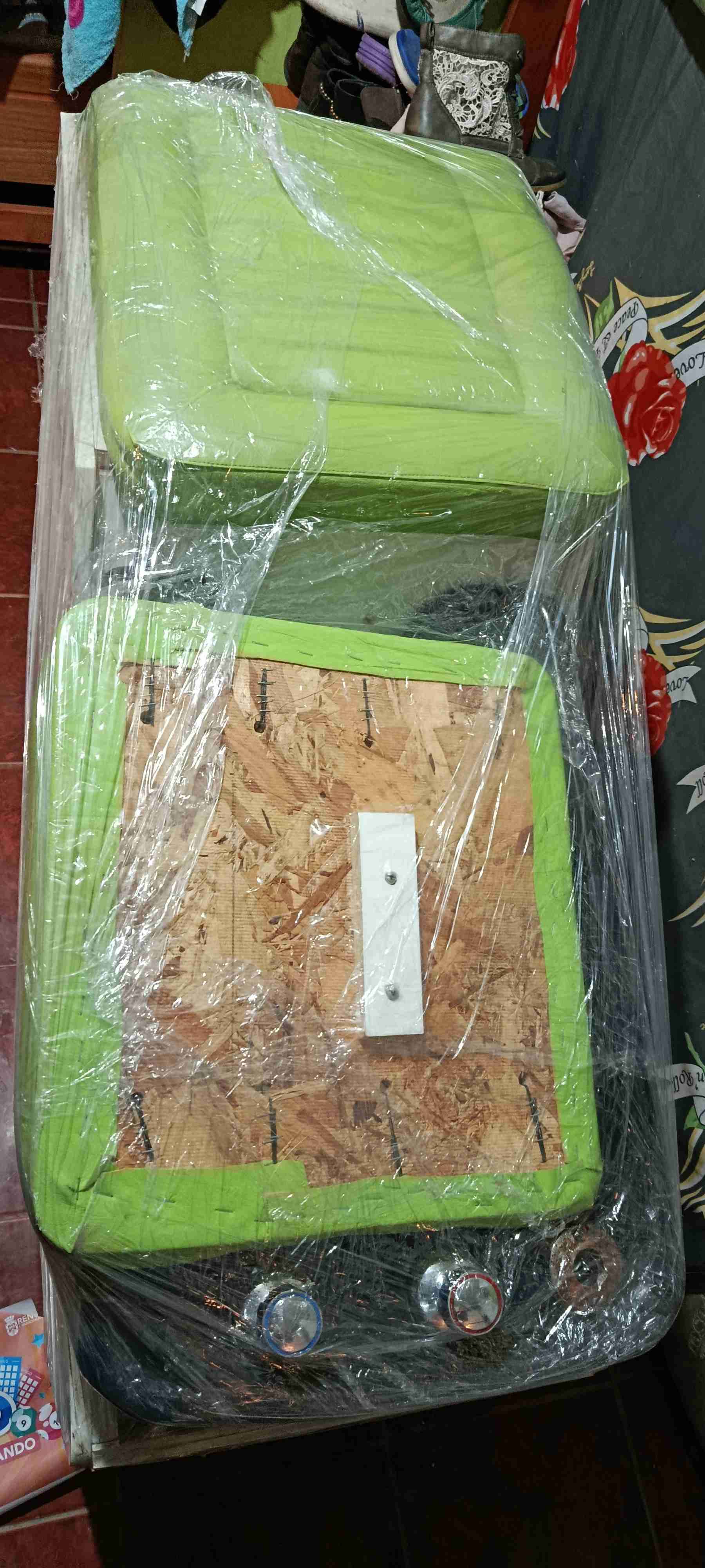 Lava pelo peluquería verde cabezal movible - miniatura 3