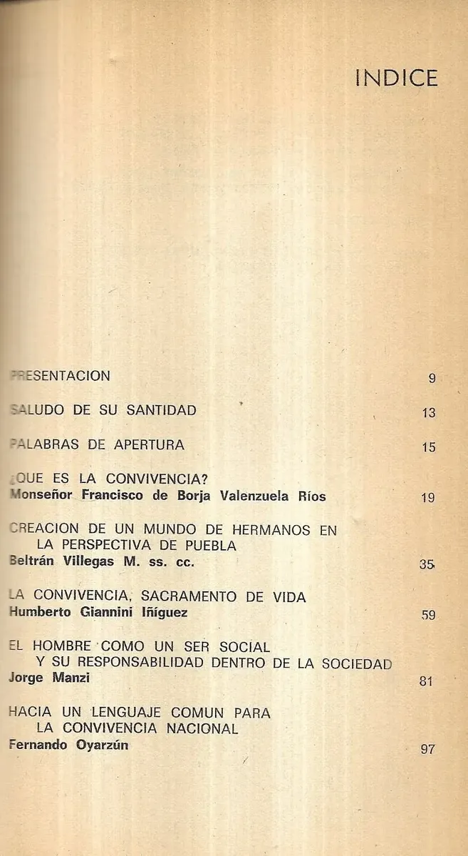 Nuestra Convivencia Nacional V I I I Semana Social - miniatura 3