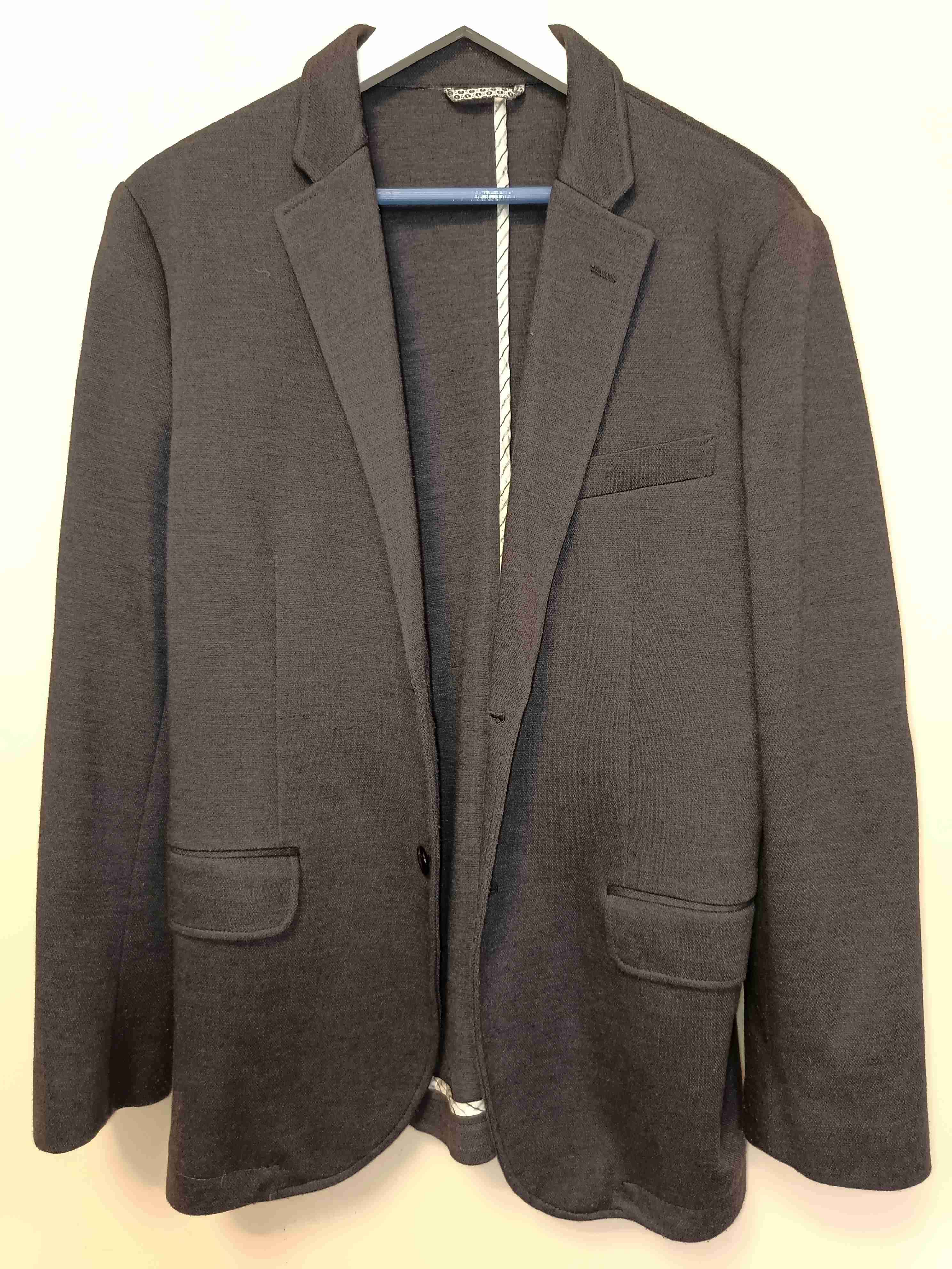 Blazer gris oscuro de hombre - miniatura 1