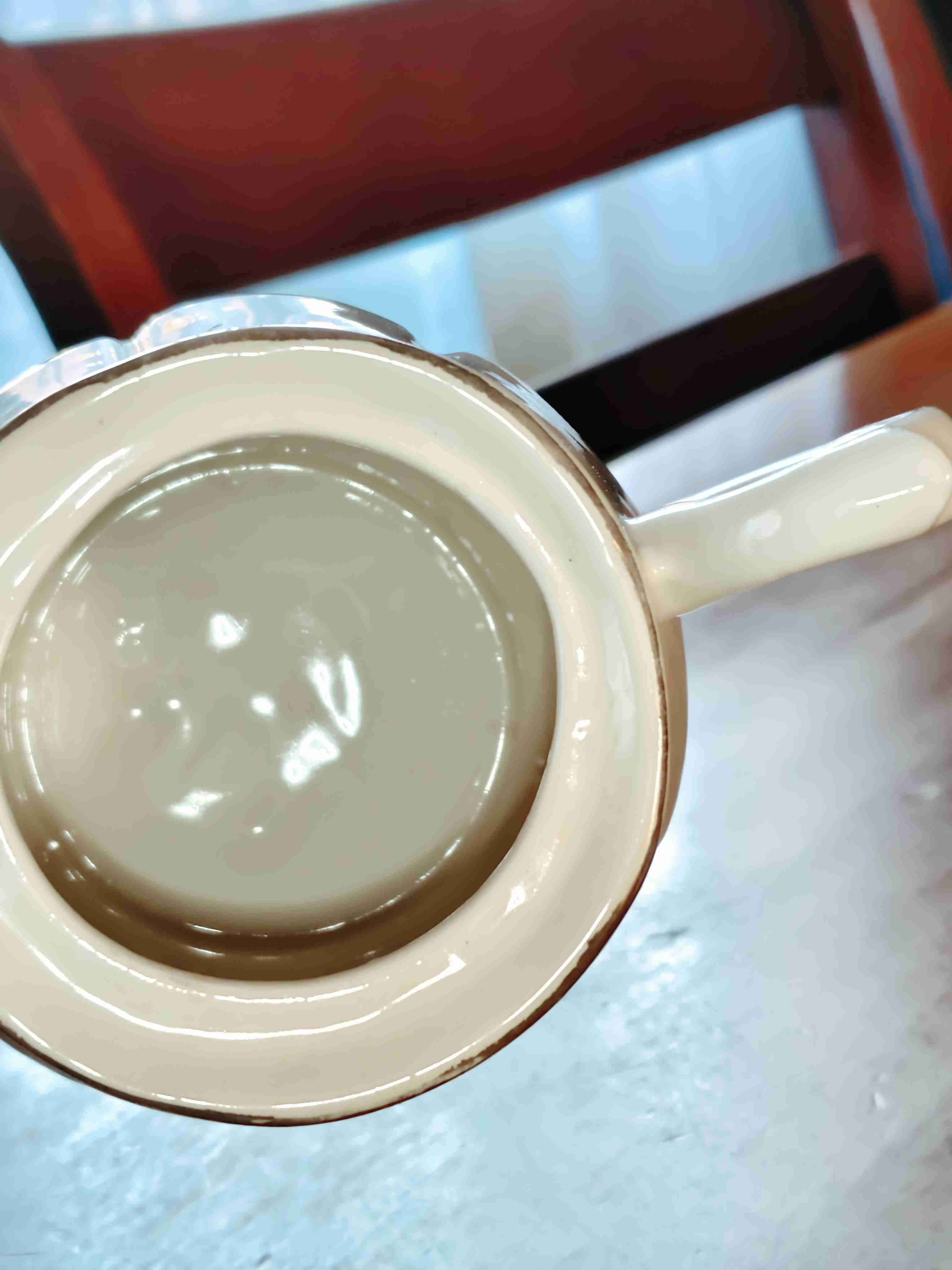 Tetera de porcelana El Peregrino, Dios es Amor - miniatura 5