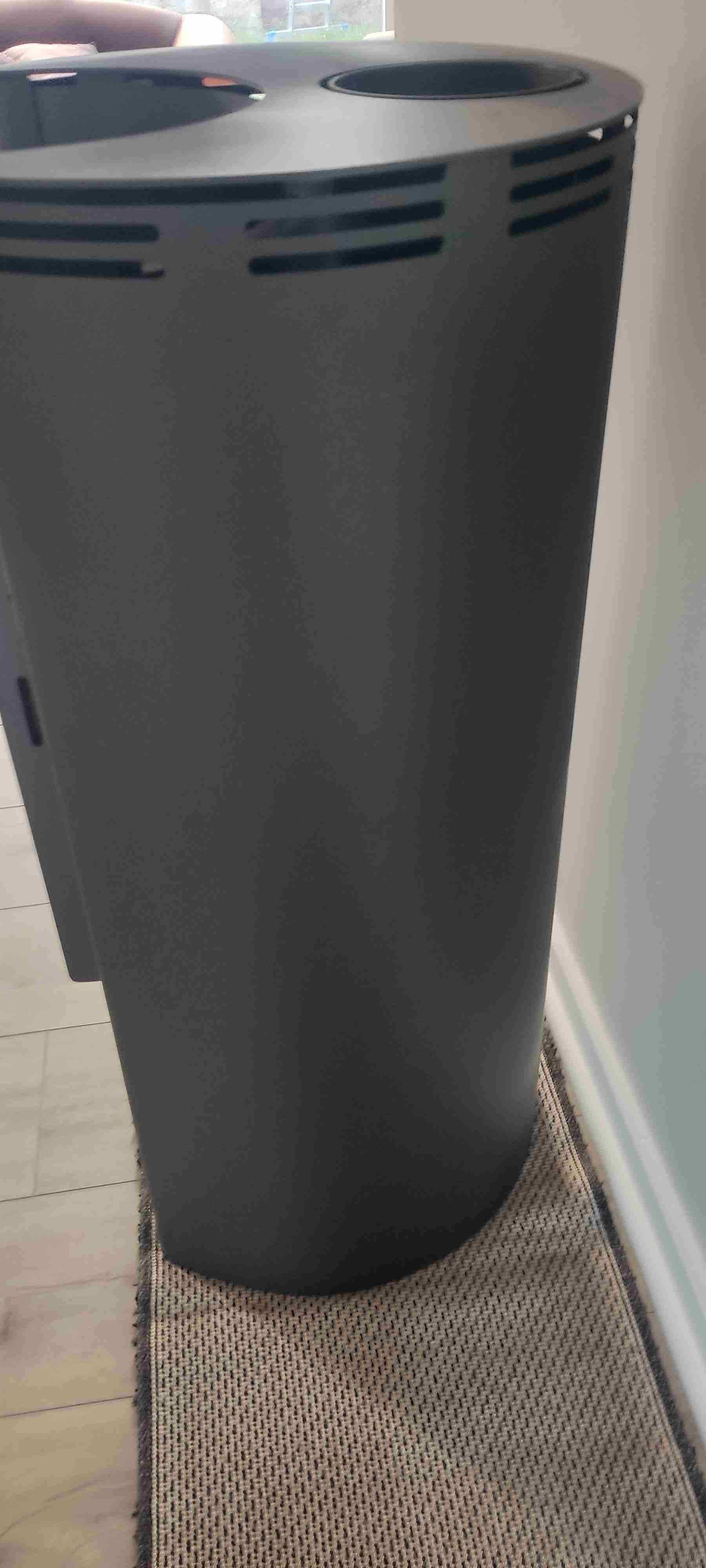 Estufa a leña rondo 450 design amesti - miniatura 2