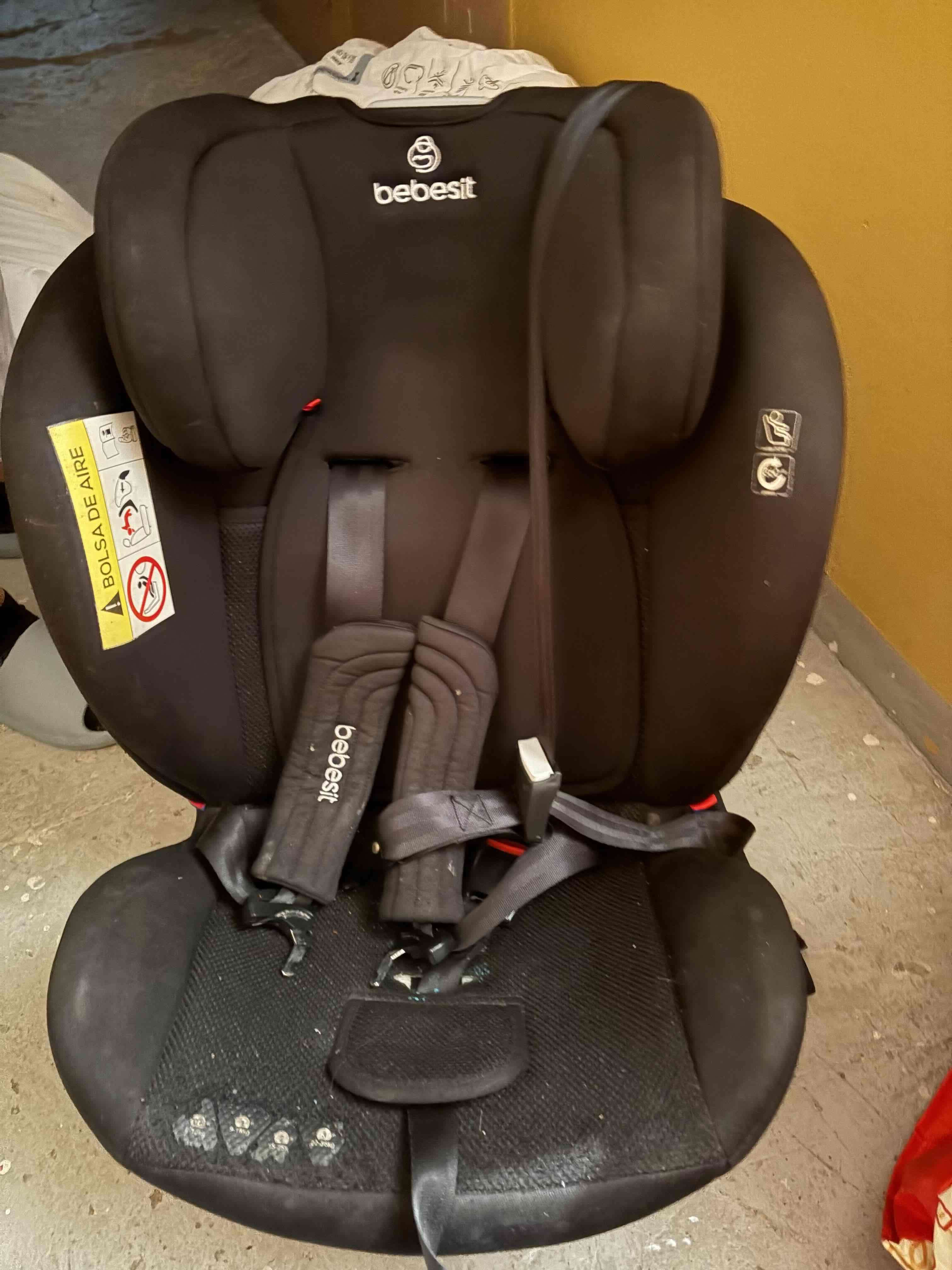 Silla de auto Bebesit negra - miniatura 1