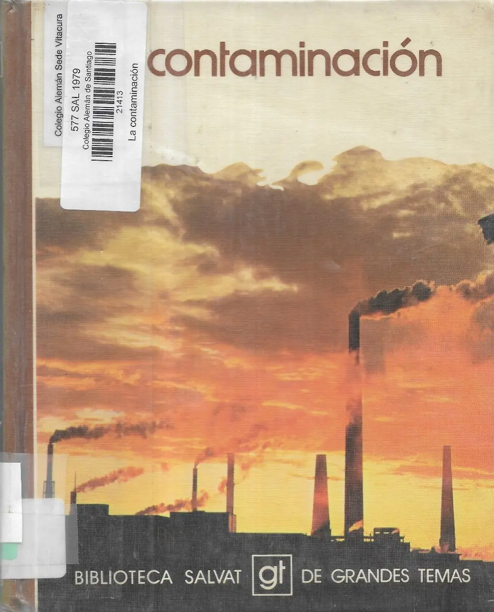 Libro 'La Contaminación' Biblioteca Salvat 1 - miniatura 1