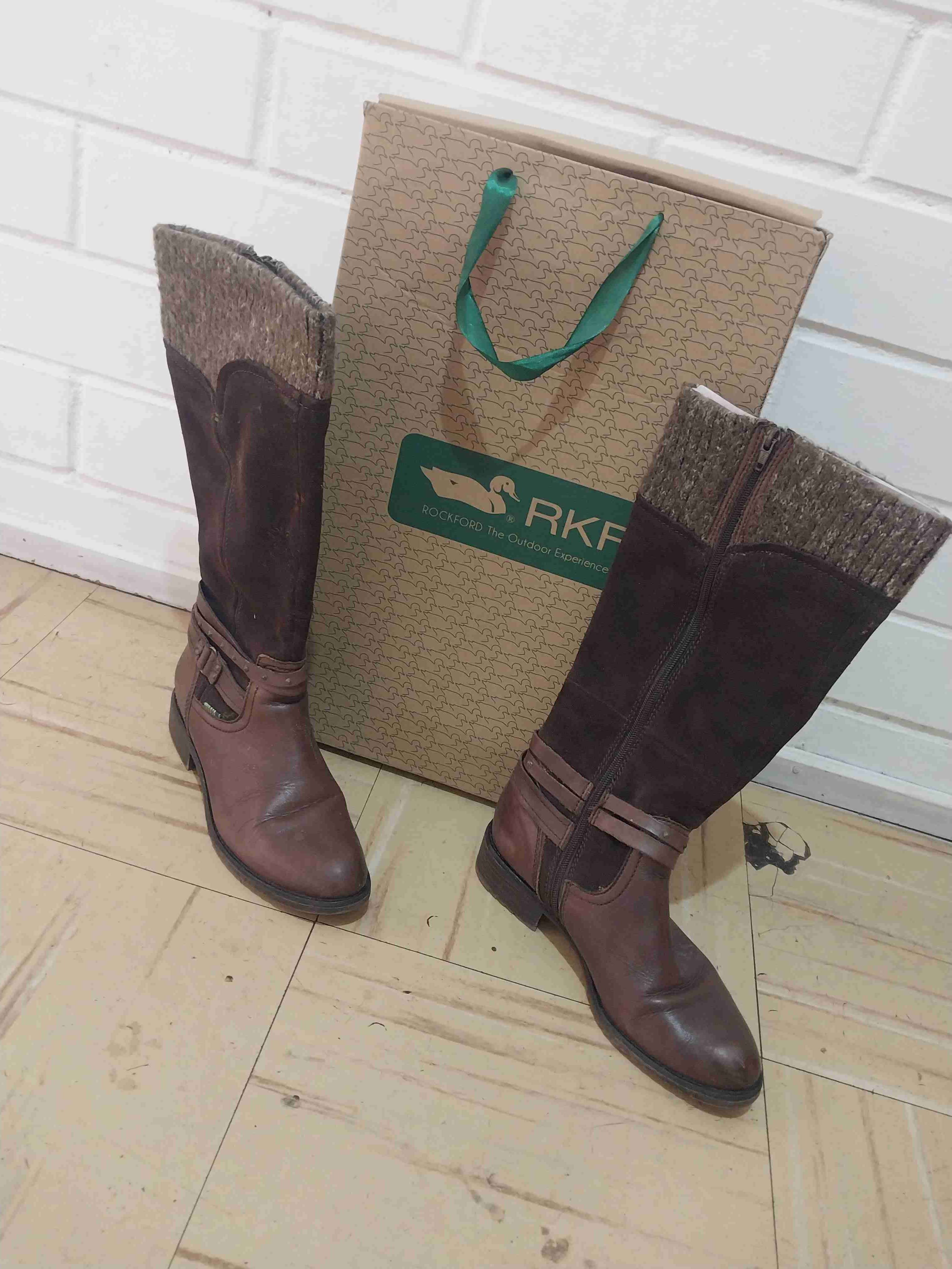 Botas altas marrones Rockford - miniatura 1