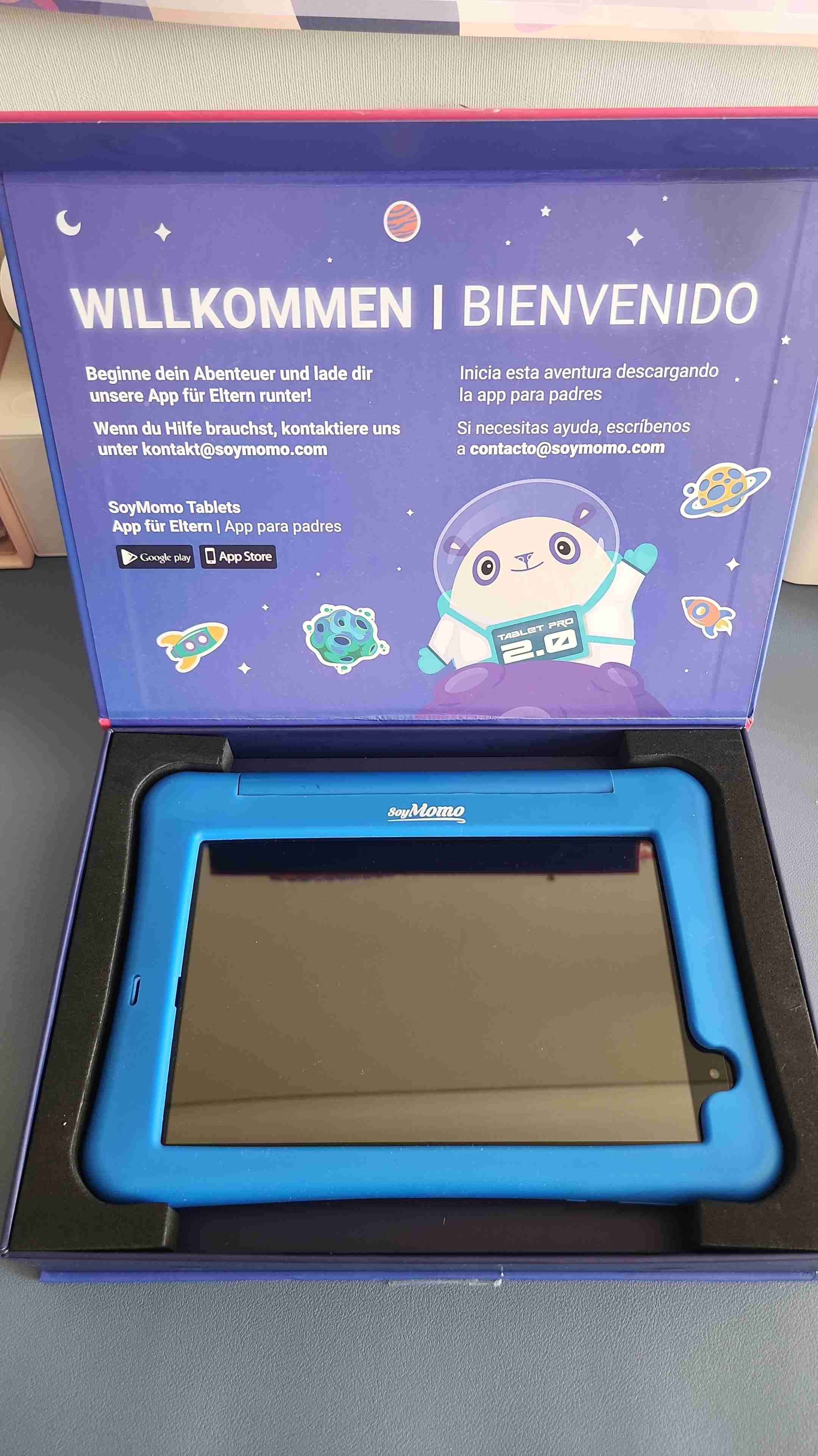 Tablet SoyMomo azul para niños - miniatura 1
