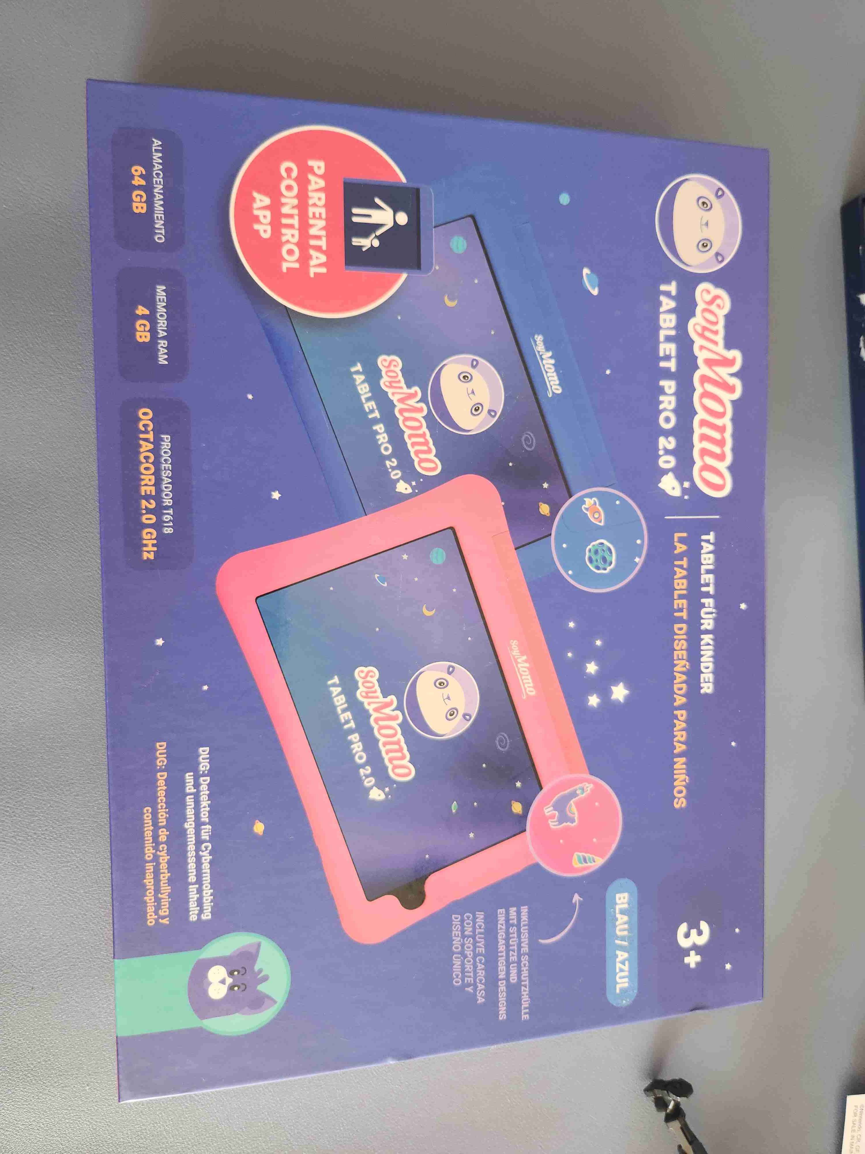 Tablet SoyMomo azul para niños - miniatura 2