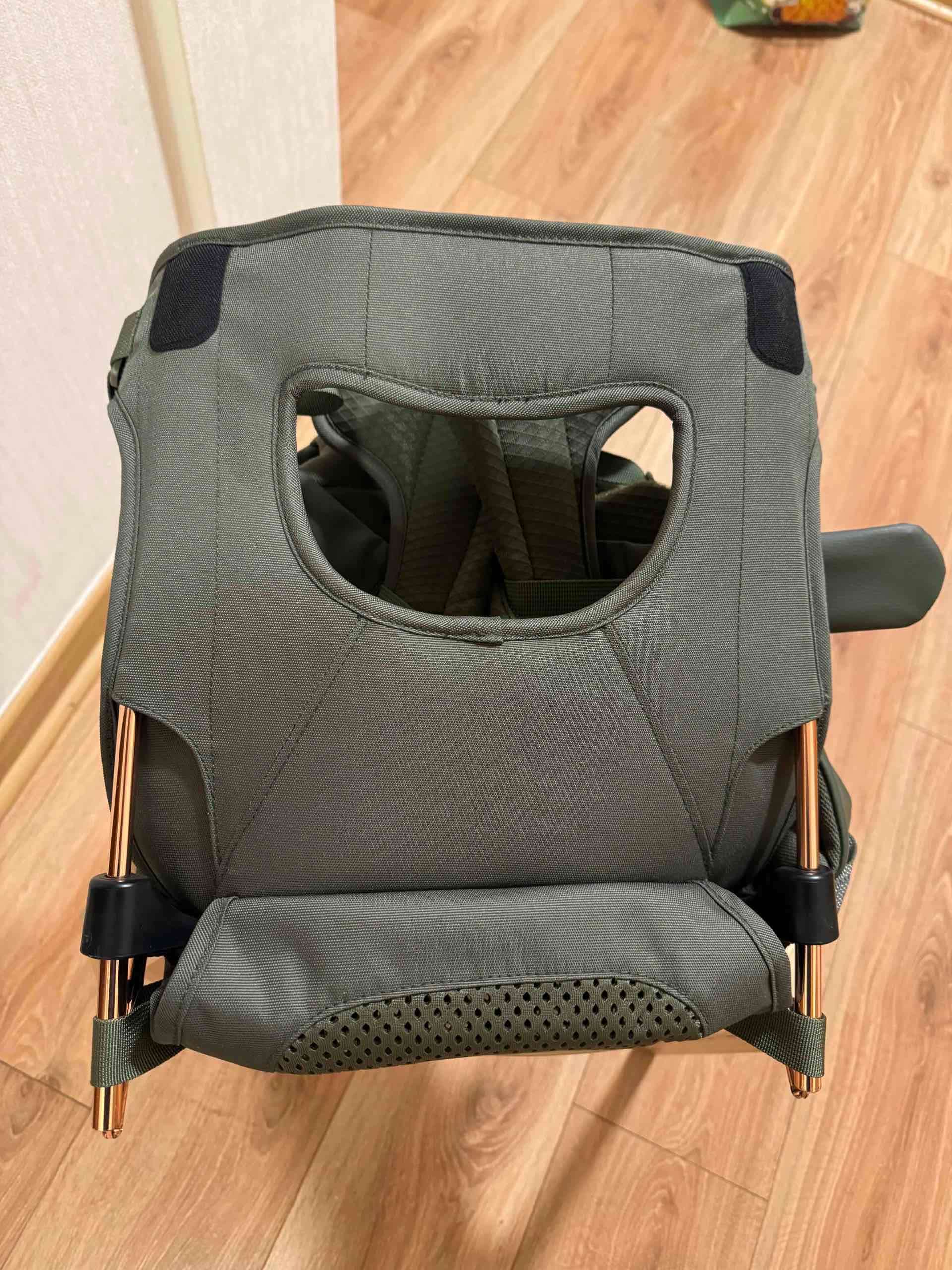 Mochila de porteo Minimeis G5 verde un uso - miniatura 5