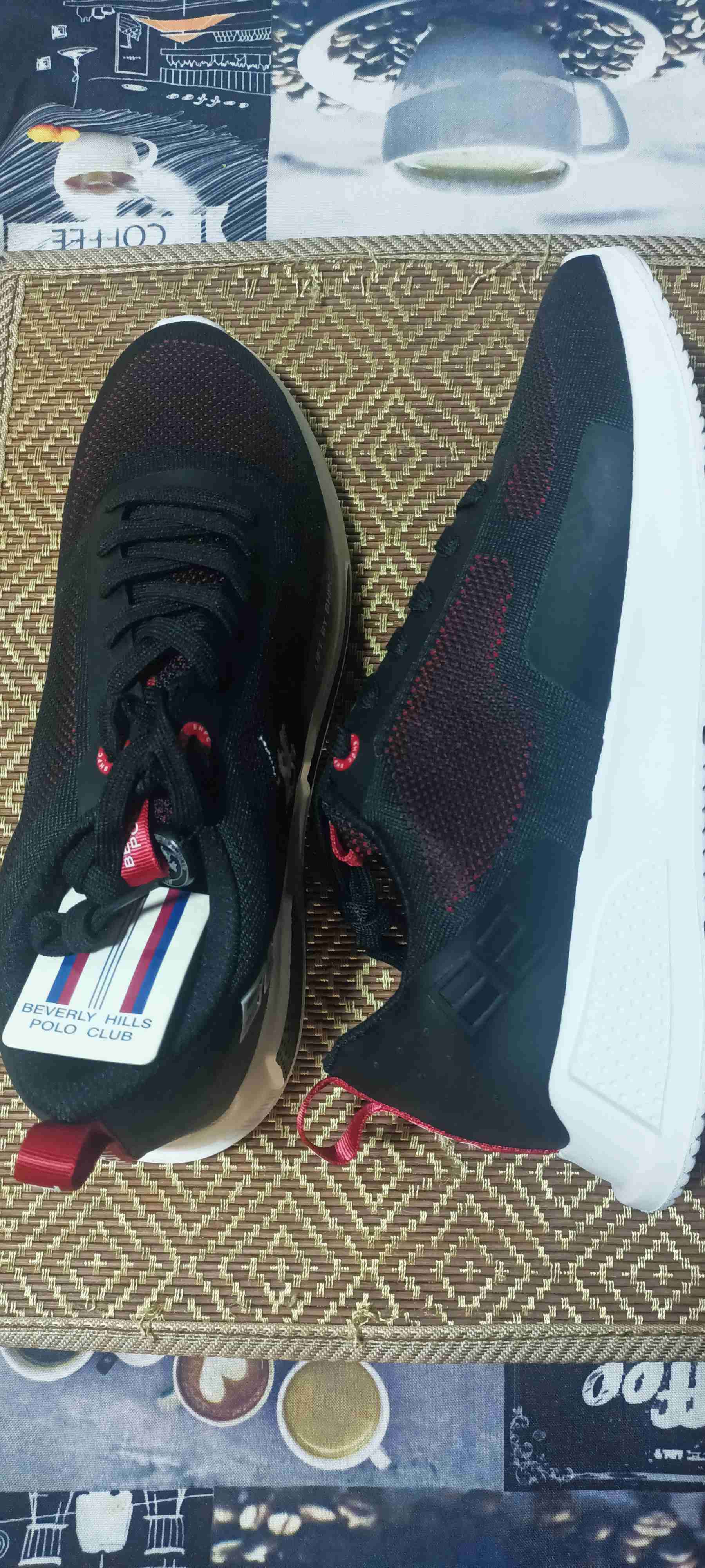 Zapatillas negras deportivas polo - miniatura 2