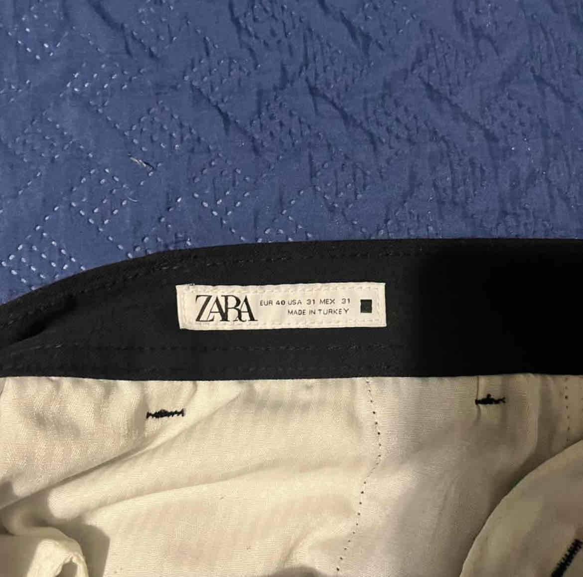 Pantalones negros Zara 40 - miniatura 3