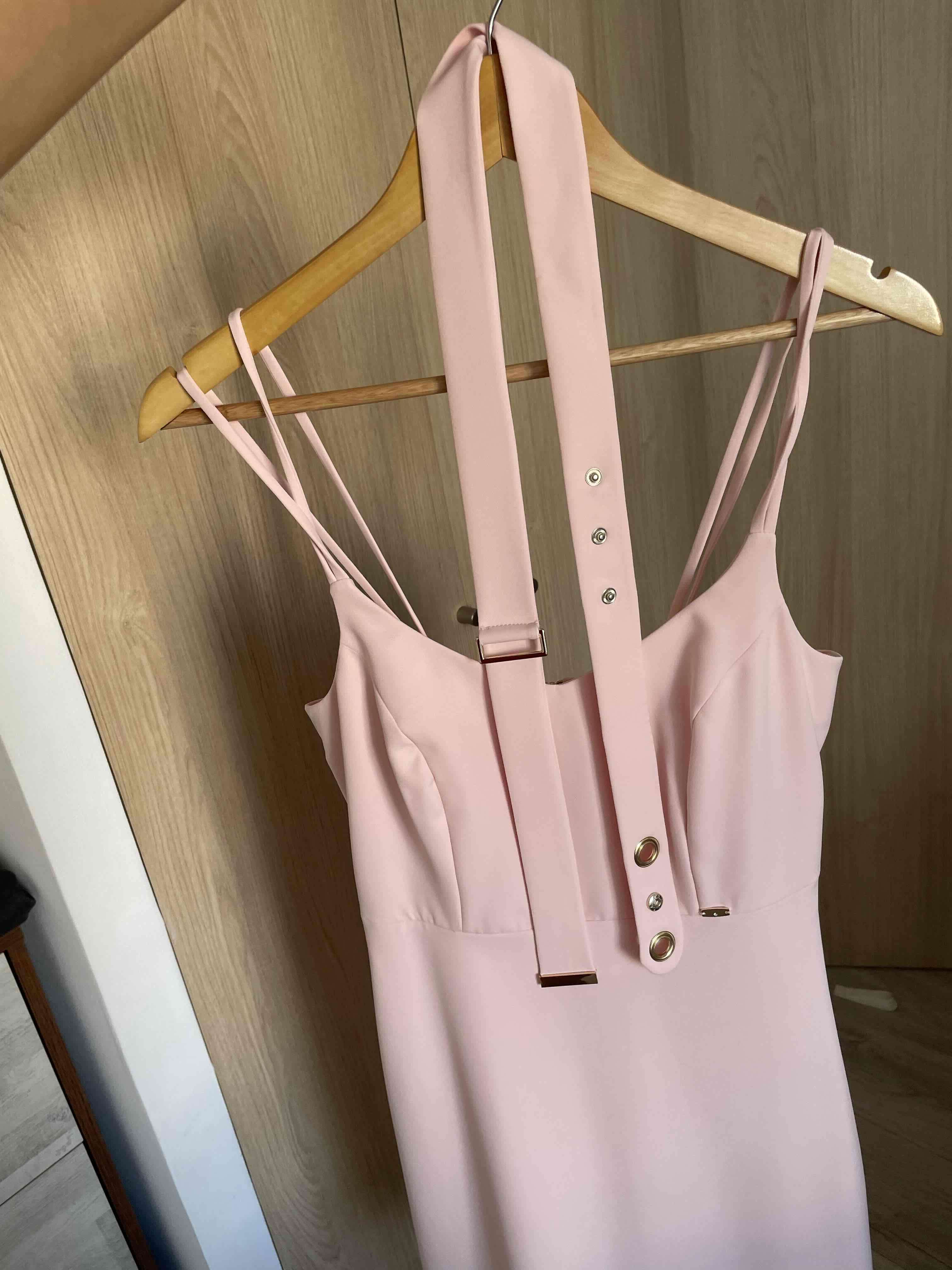 Vestido rosa claro elegante Liola talla 38 - miniatura 2