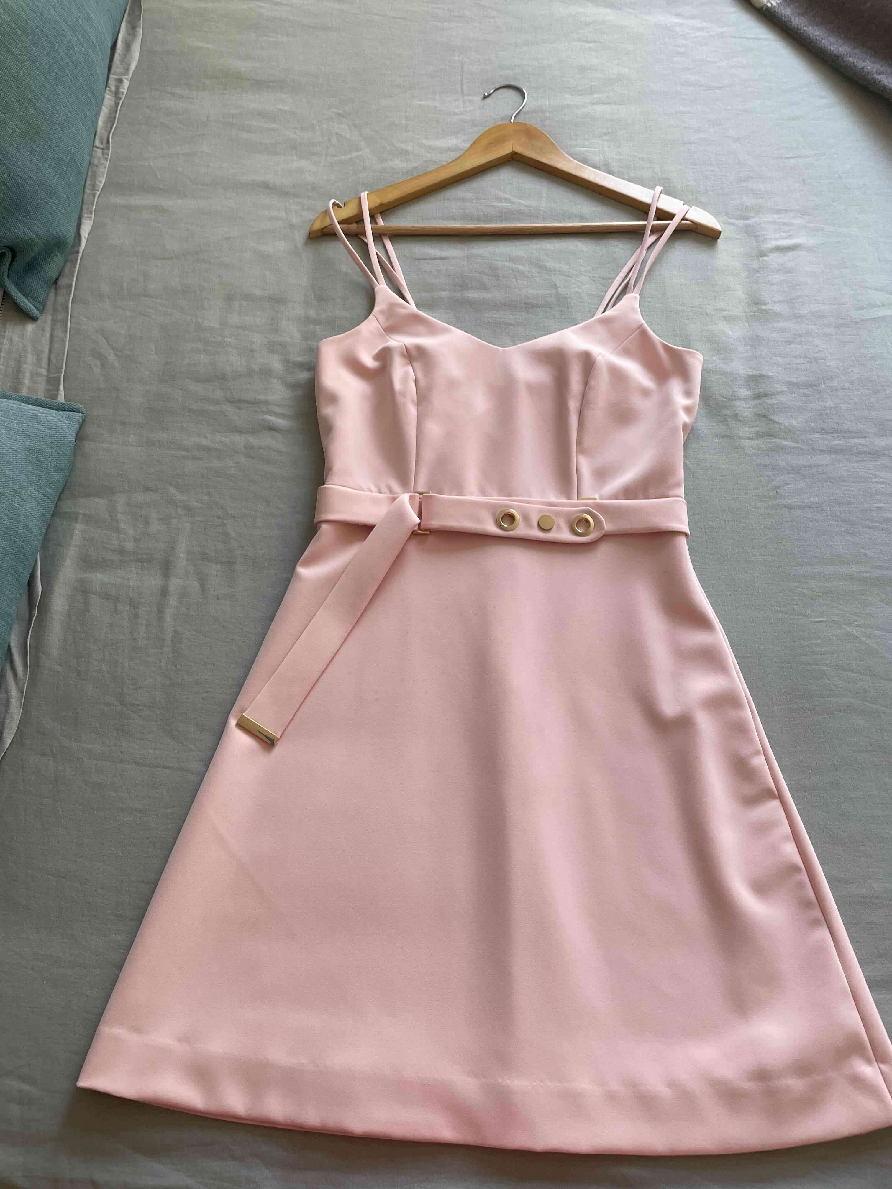 Vestido rosa claro elegante Liola talla 38 - miniatura 6