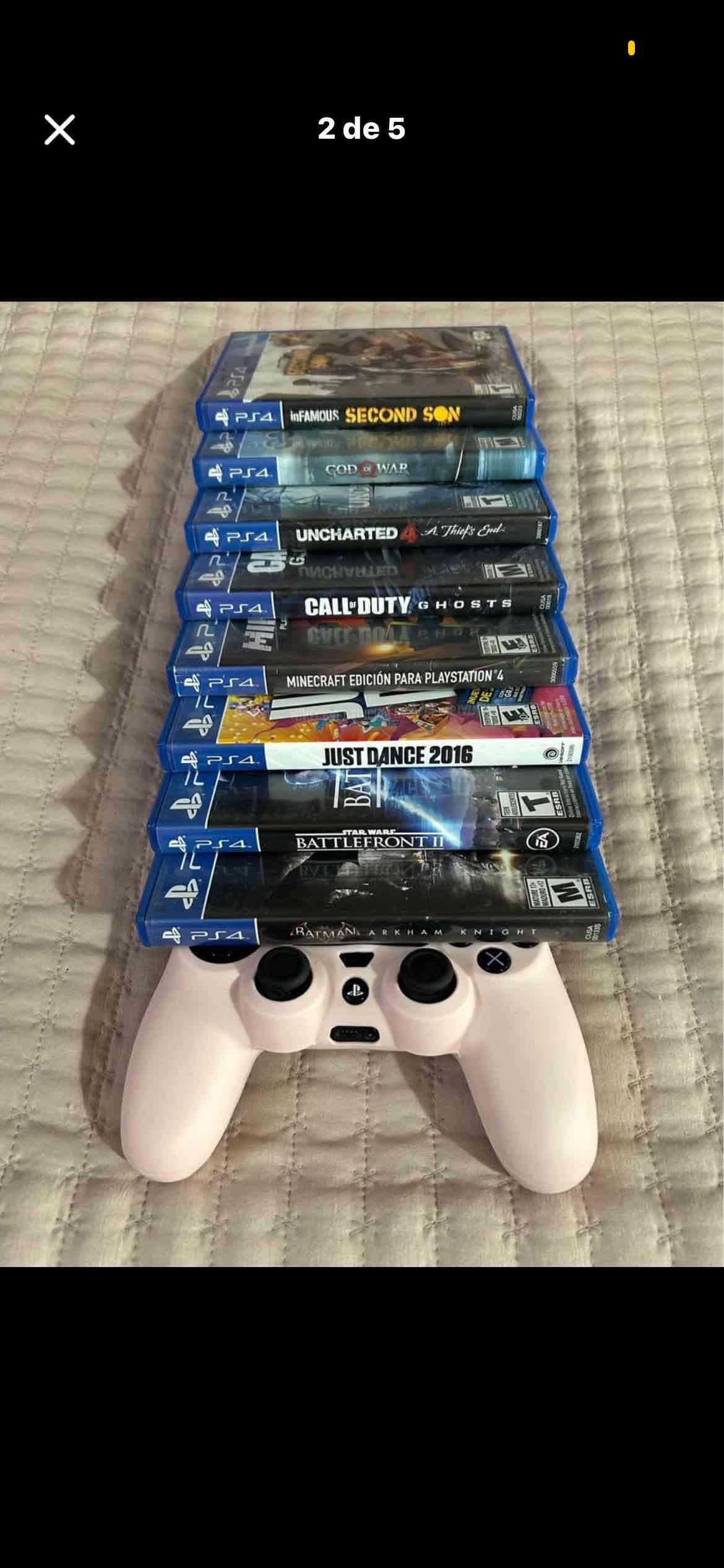 Consola PS4 con juegos - miniatura 2