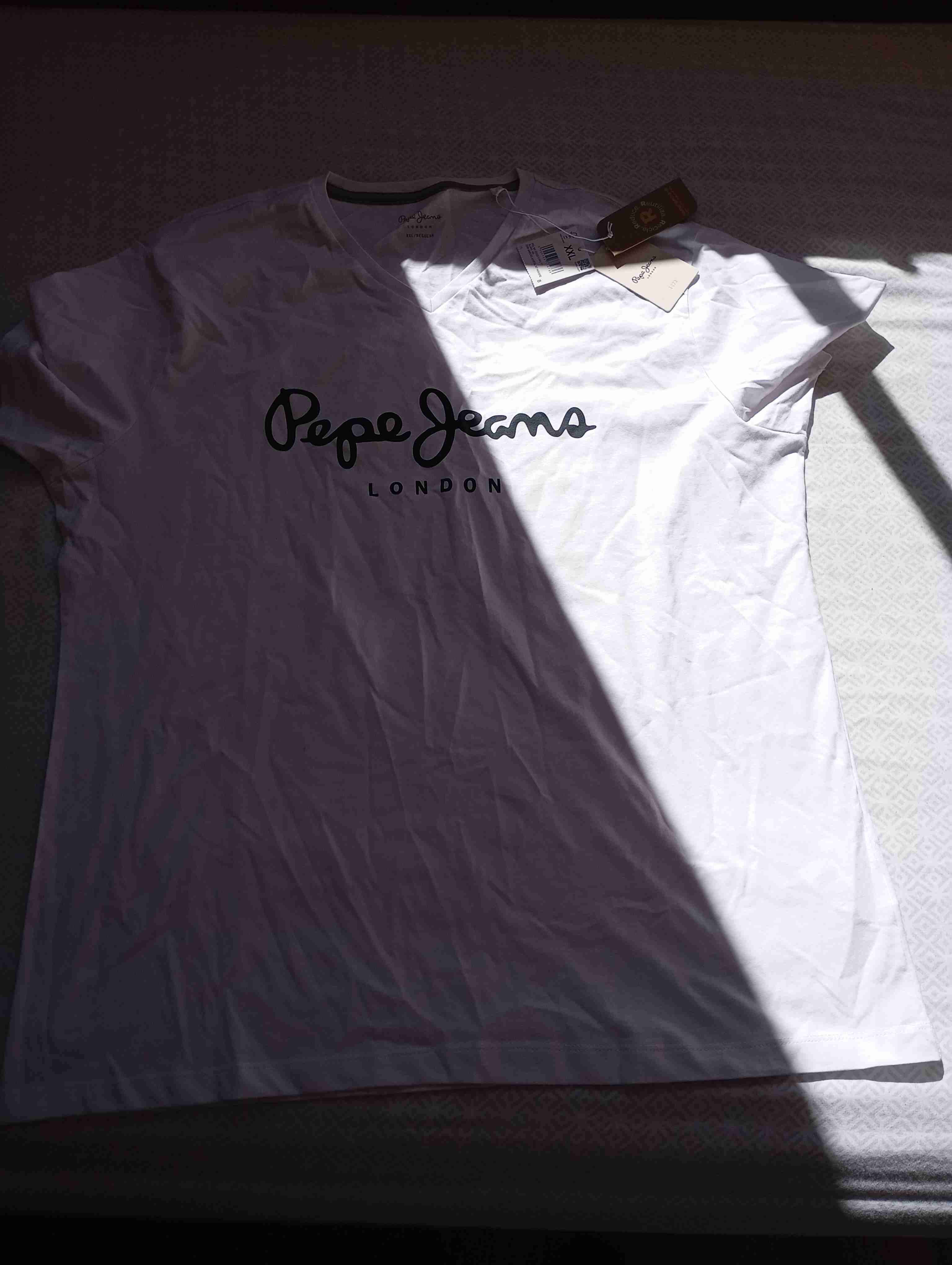 Polera blanca Pepe Jeans - miniatura 3