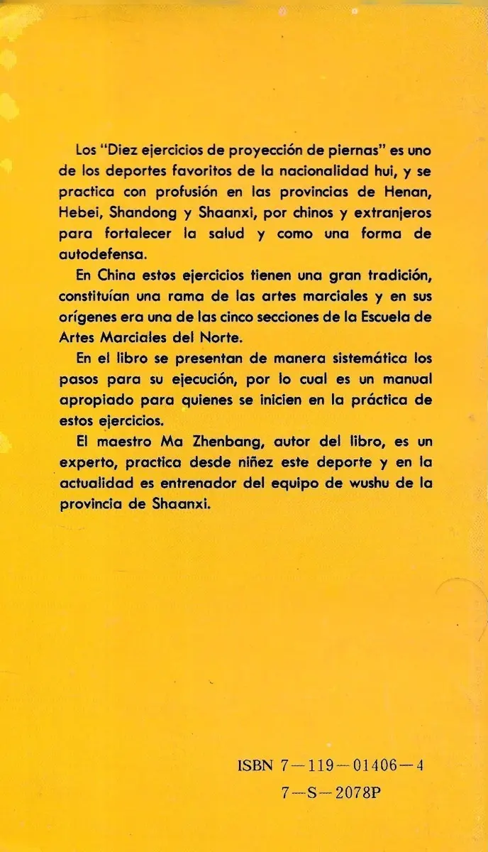 Diez Ejercicios De Proyección De Piernas  Zhenbang - miniatura 2