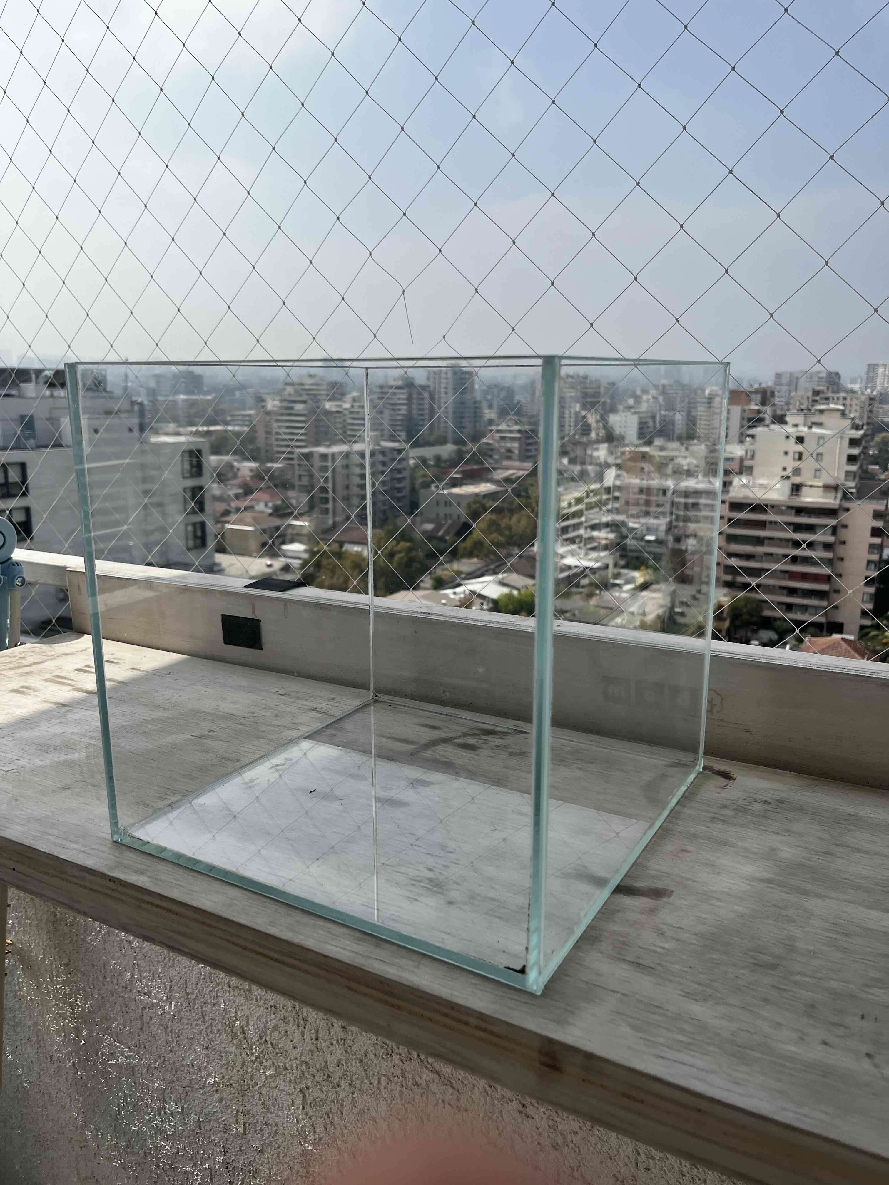 Acuario de vidrio cuadrado - miniatura 2