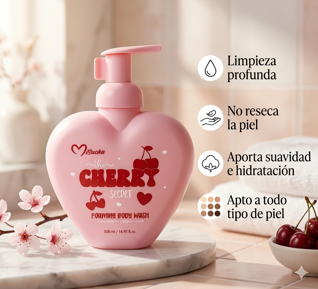 Set de cuidado corporal Cherry - miniatura 2
