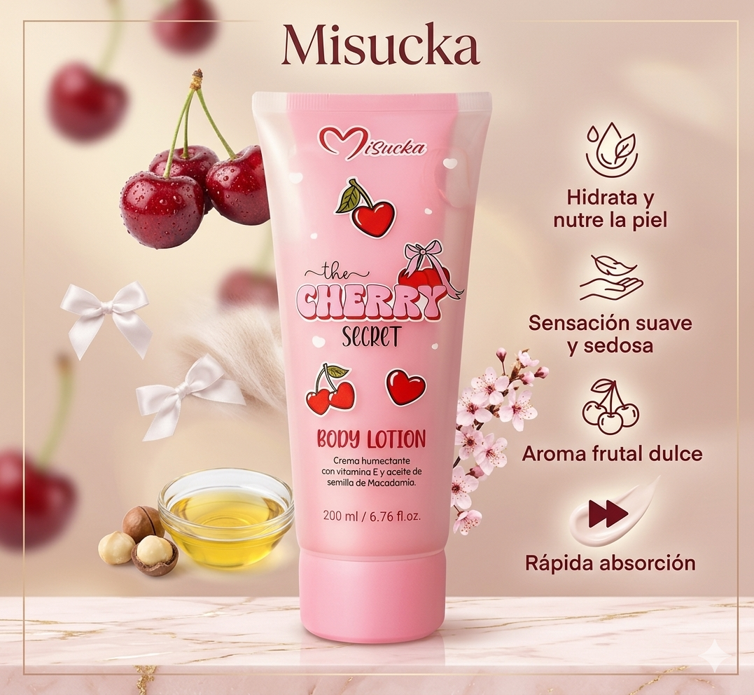 Set de cuidado corporal Cherry - miniatura 3