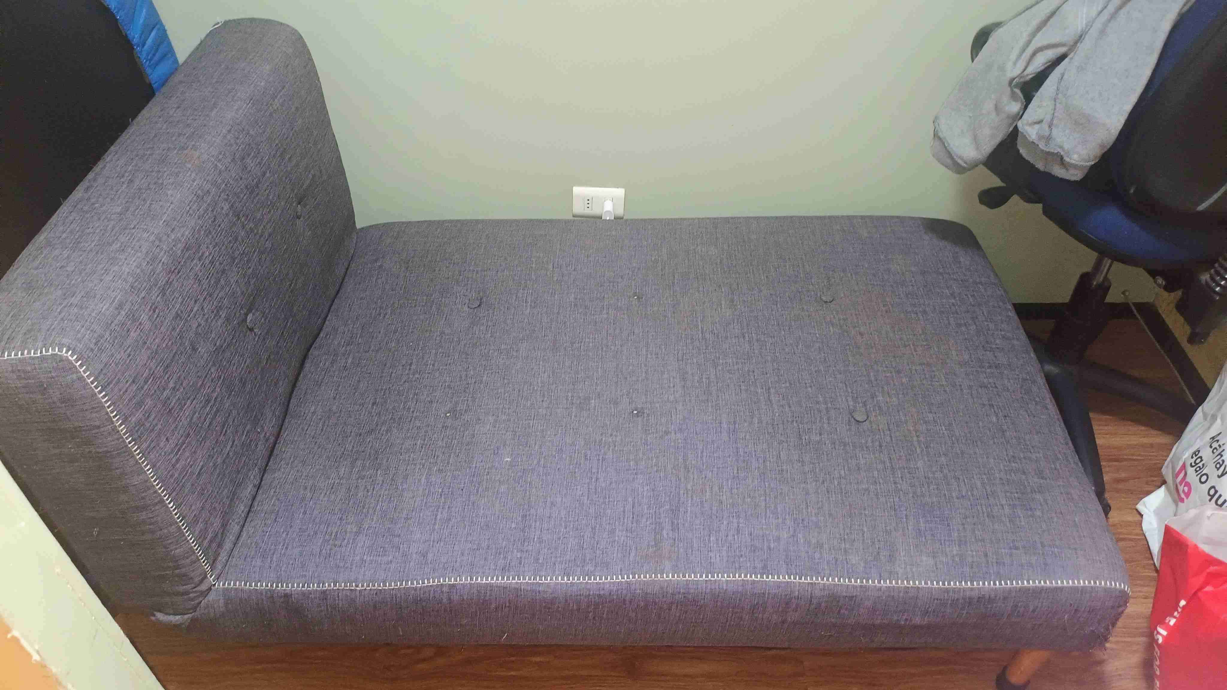 Sofá cama gris moderno - miniatura 3