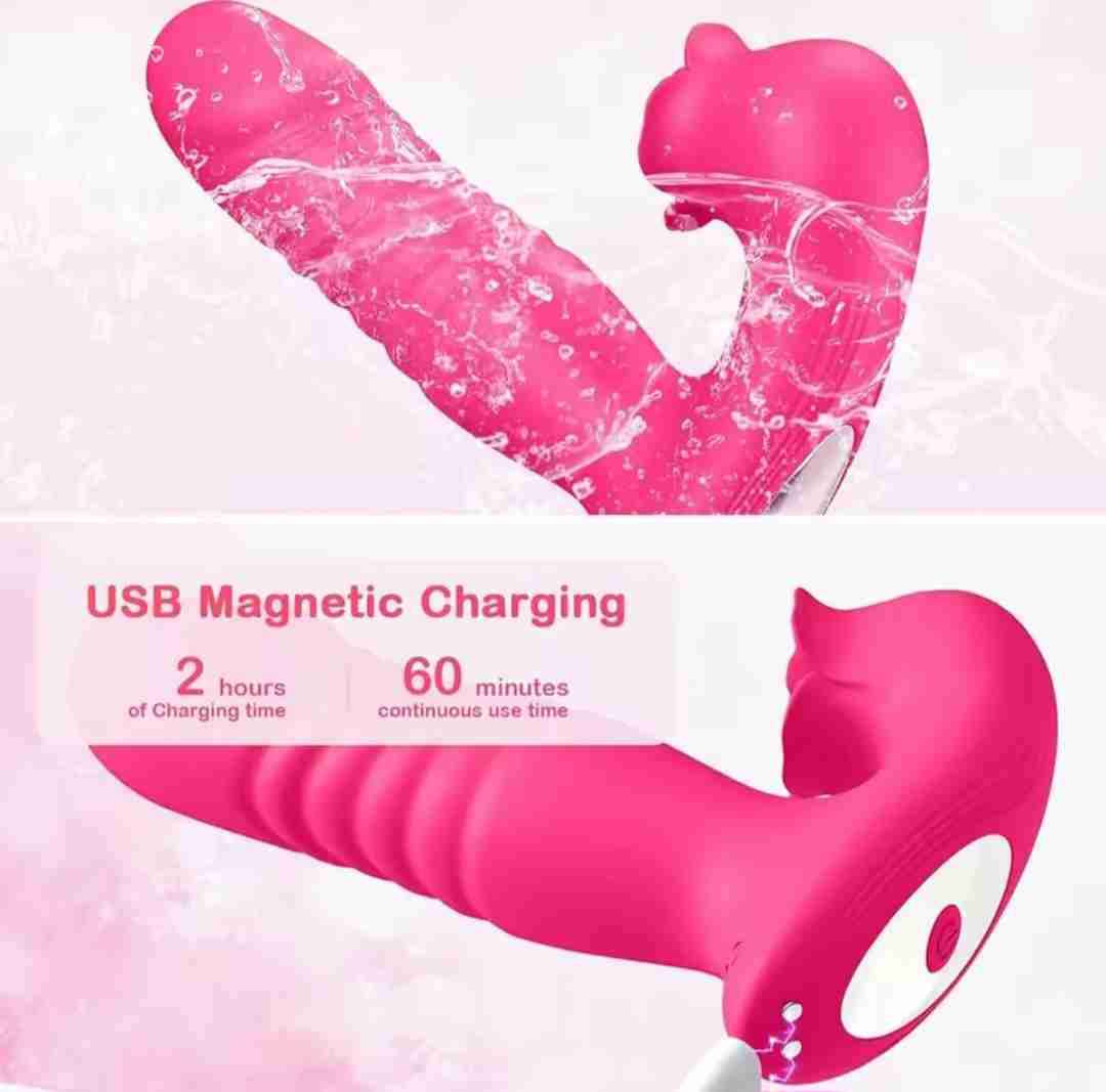 Estimulador personal inteligente rosa - miniatura 4