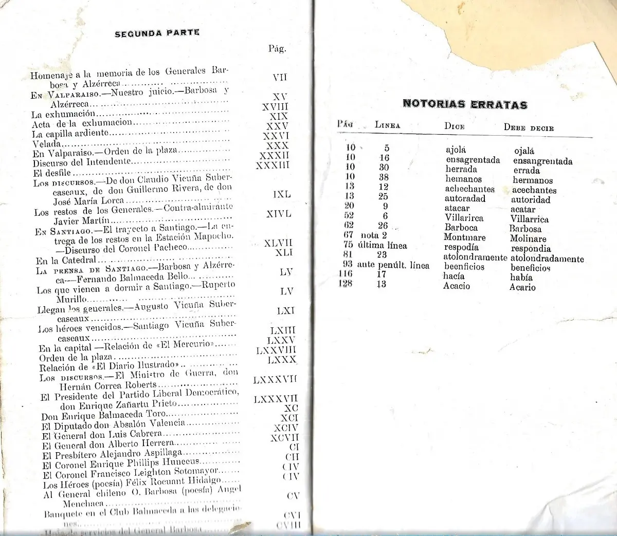 Libro "Como Si Fuera Hoy" 1929 Barbosa / Detalles - miniatura 4