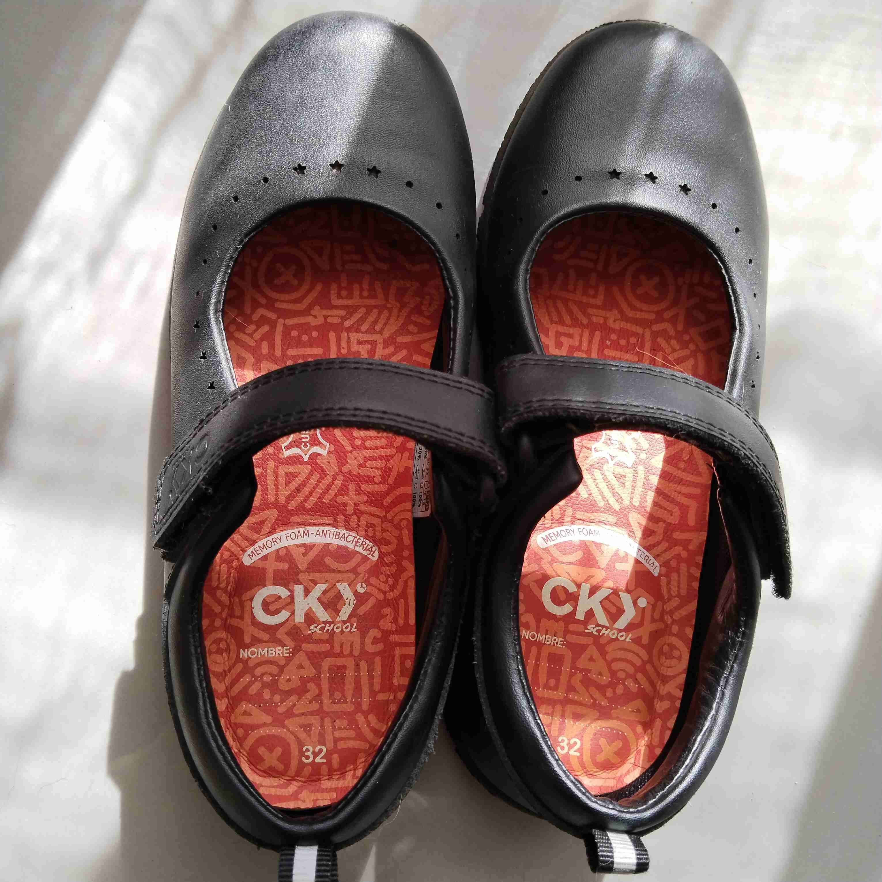 Zapatos de colegio negros CKY - miniatura 1