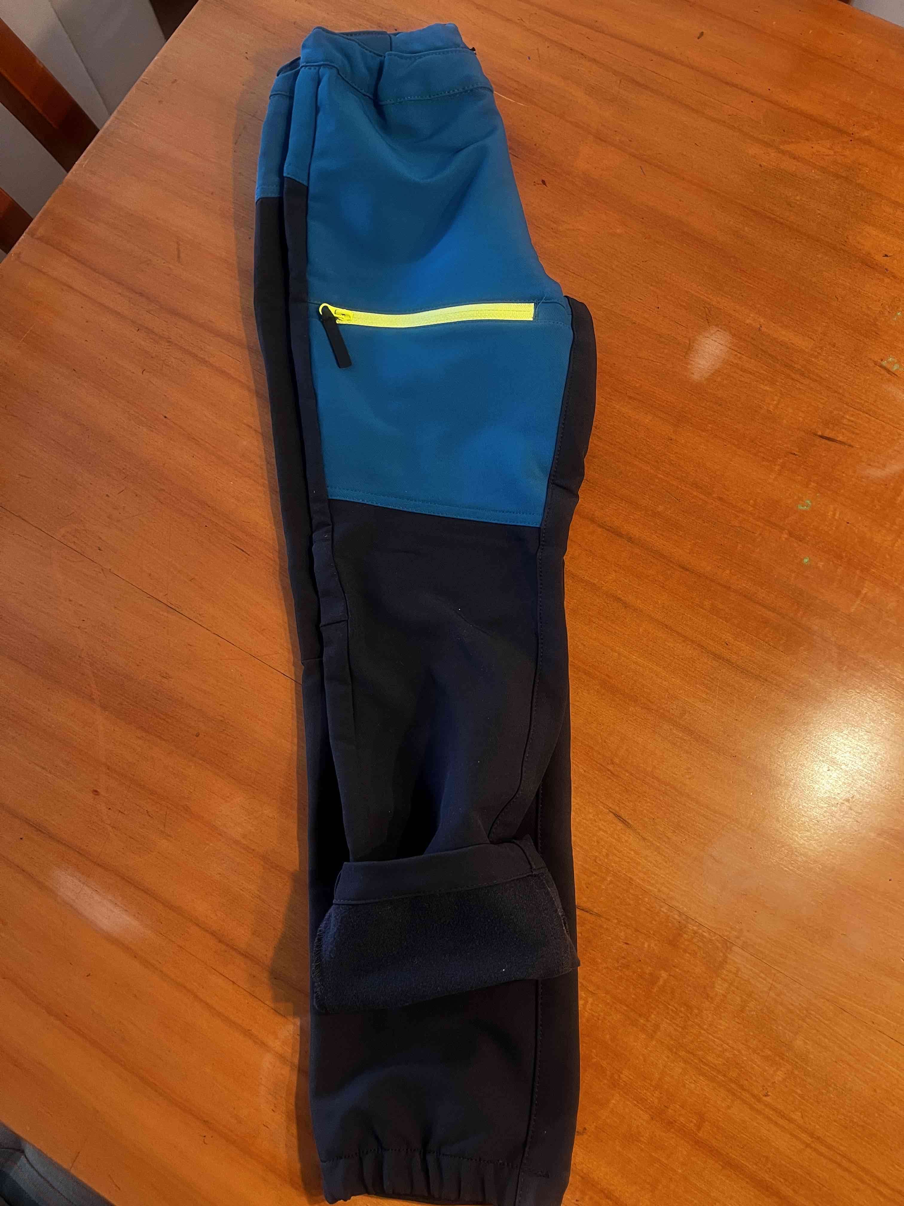 Pantalón softshell  outdoor CMP azul-negro , 116 c - miniatura 2