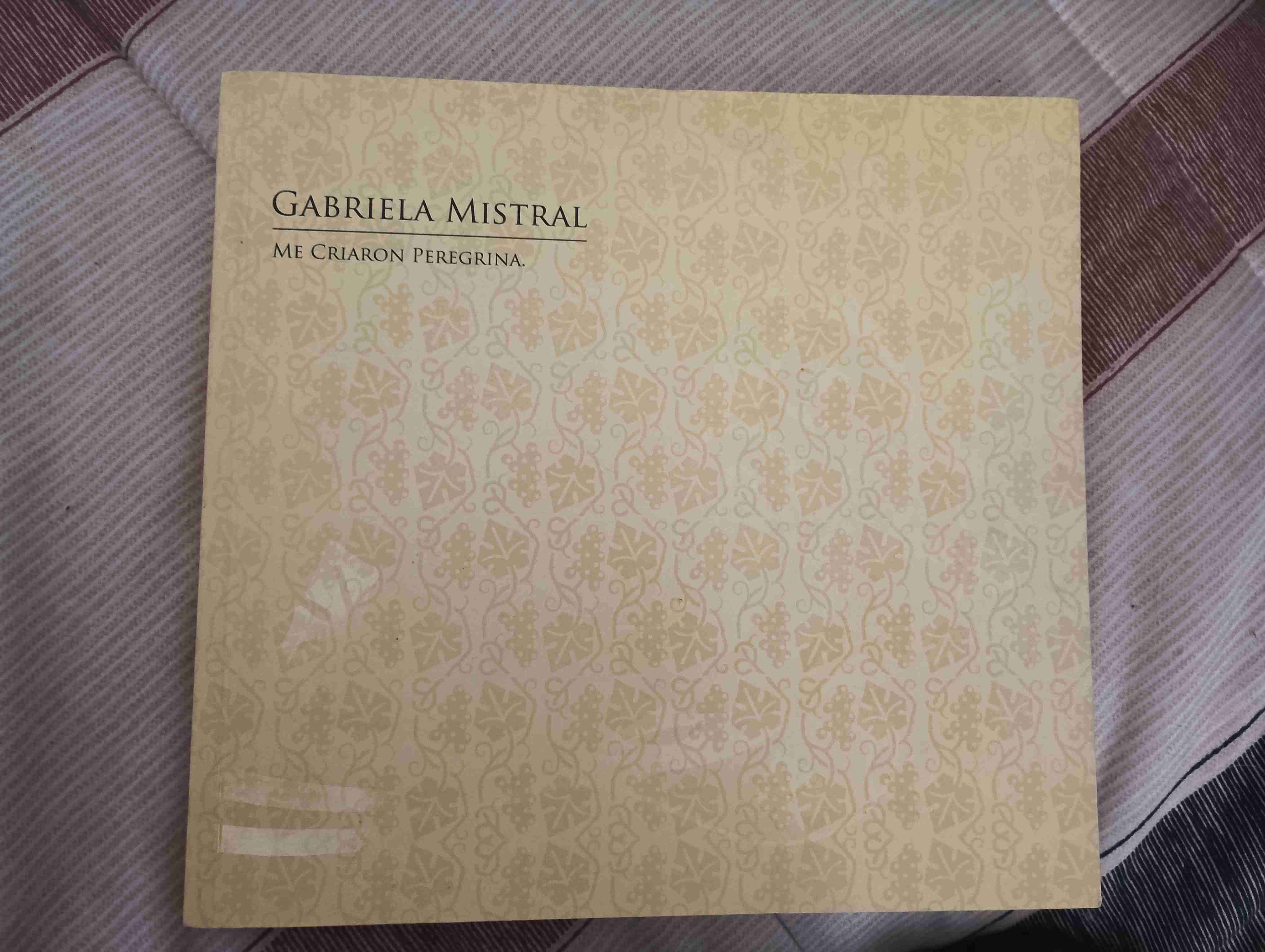 Libro Gabriela Mistral