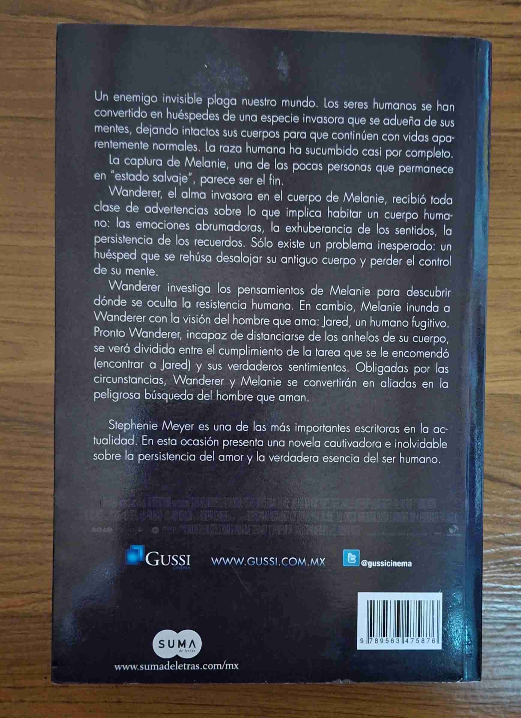 Libro La Huésped Stephenie Meyer - miniatura 2