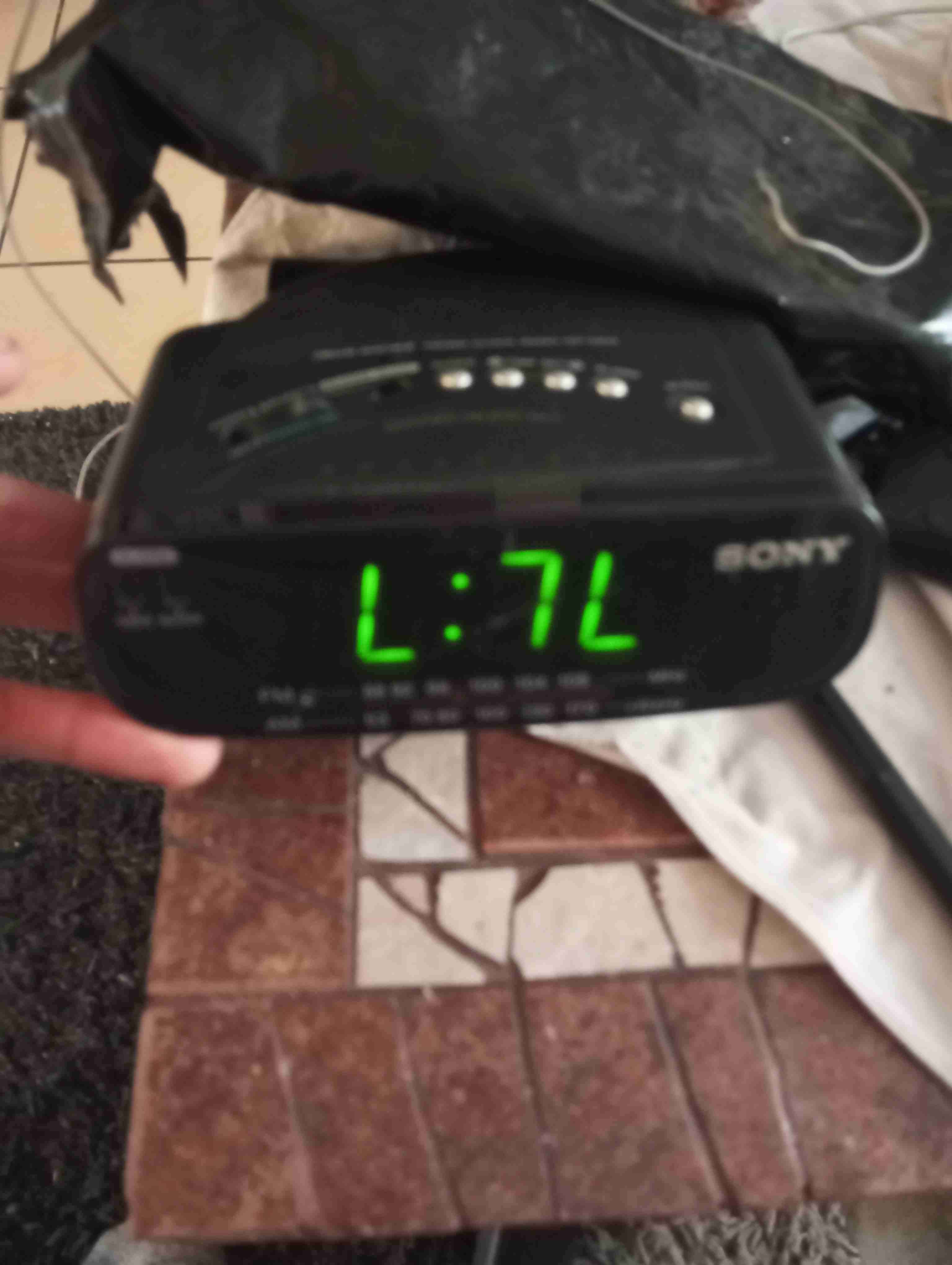 Radio Reloj Sony Dream Machine ICF-C218 - Impecabl - miniatura 4