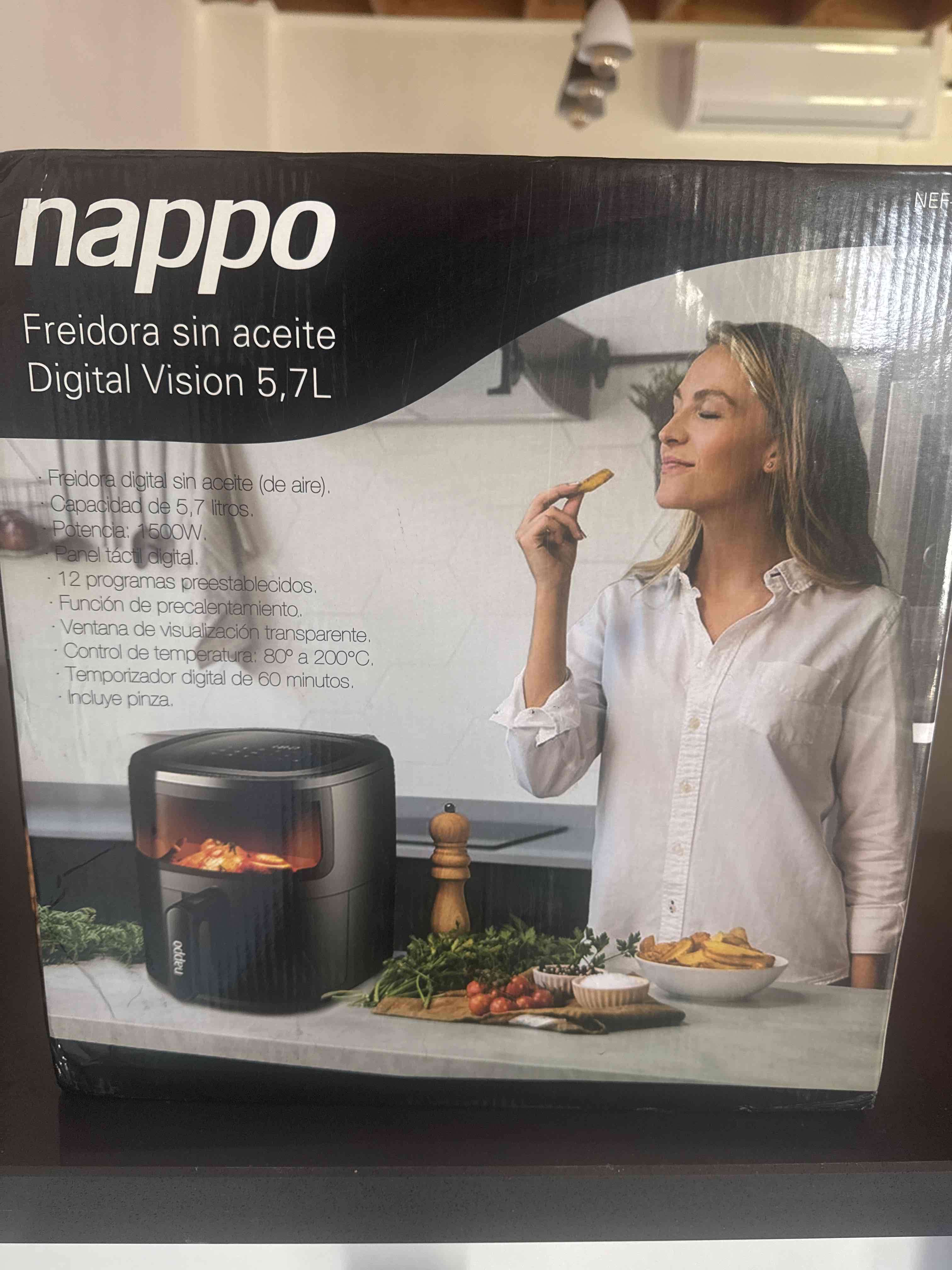 Freidora sin aceite Nappo 5.7L - miniatura 3