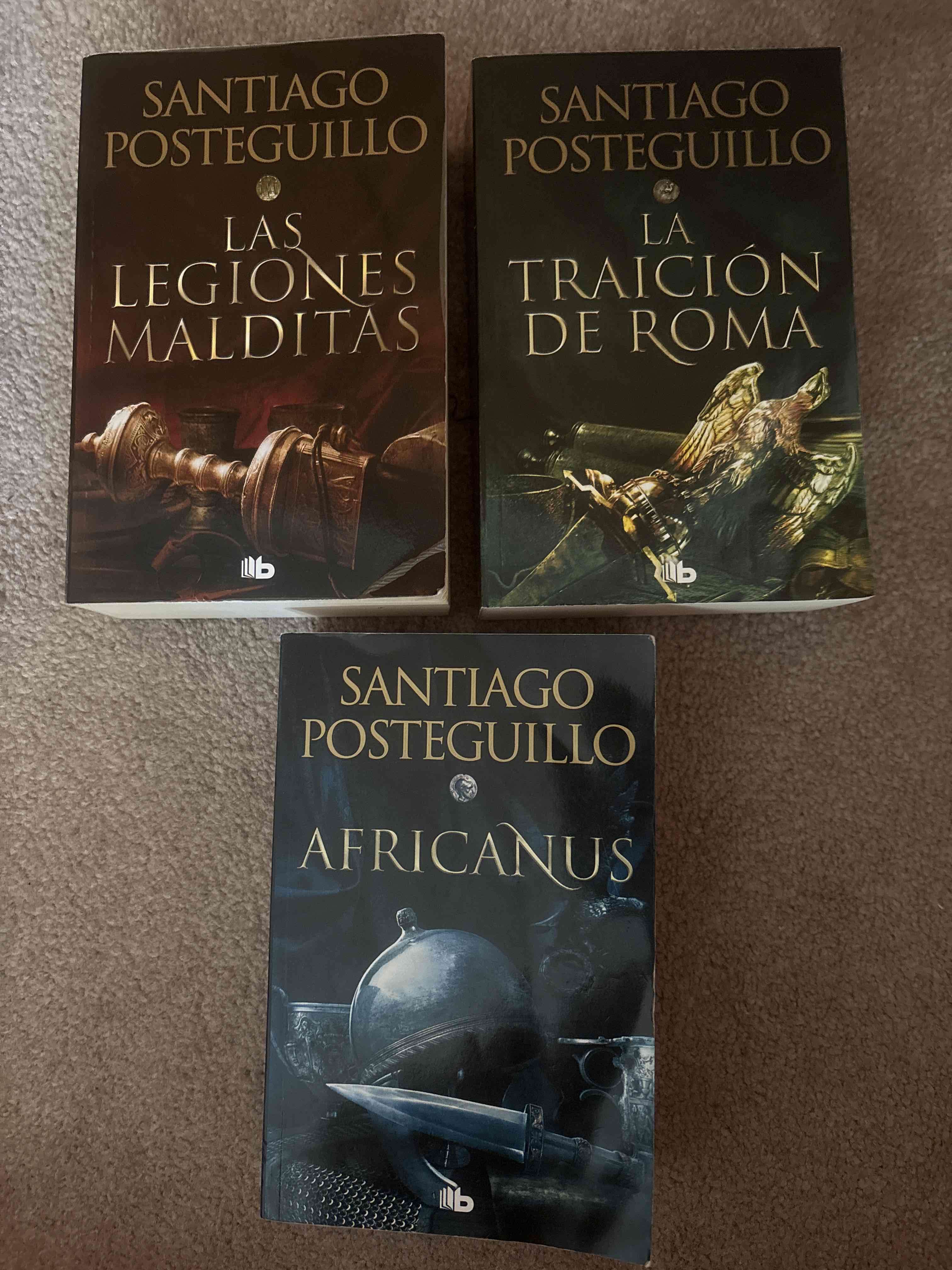 Trilogía de libros Santiago Posteguillo - miniatura 1