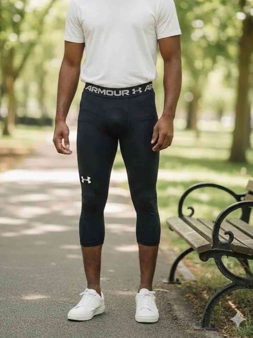 Calza compresiva de hombre under armour 3/4 - miniatura 1