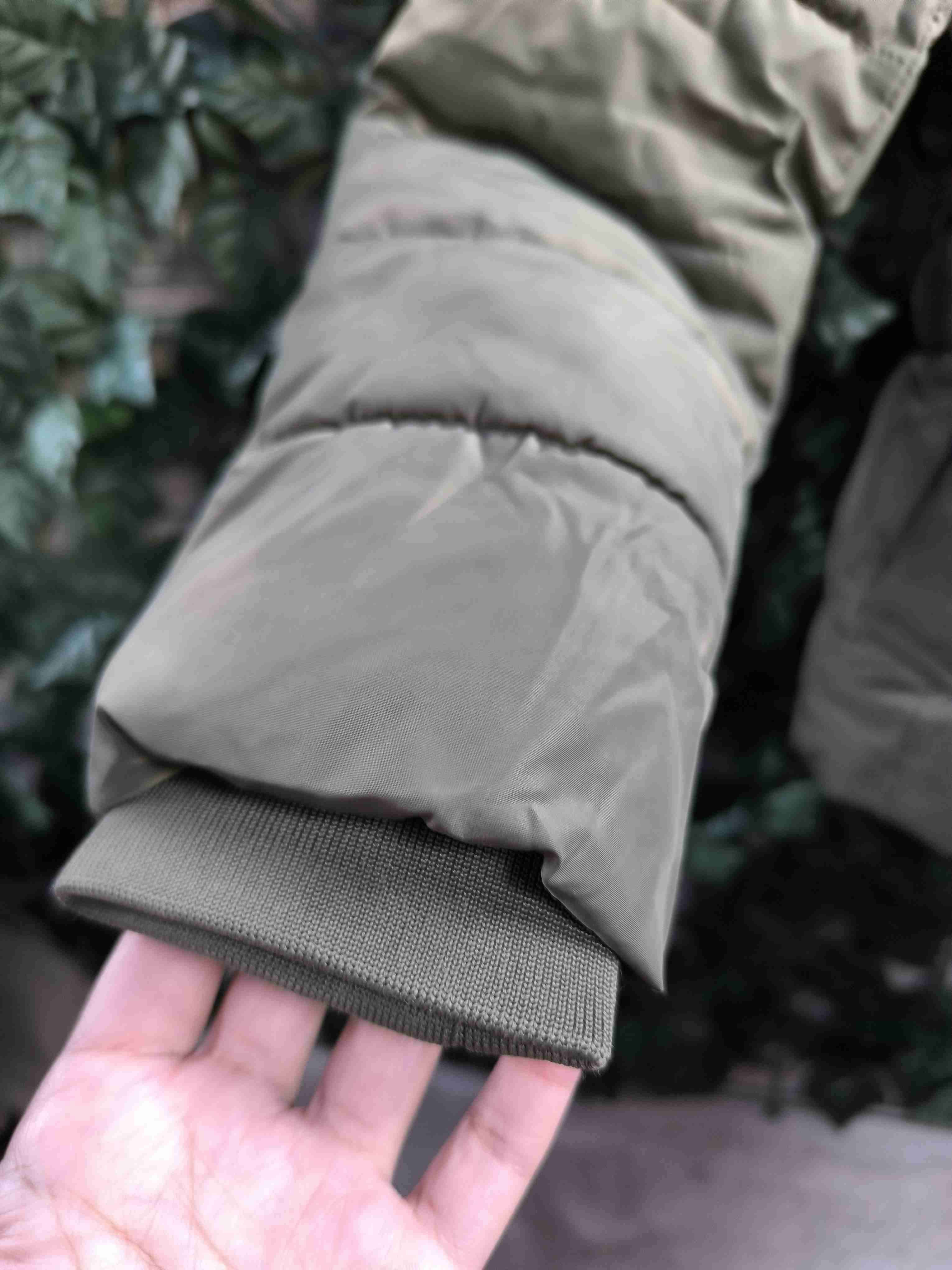 Parka verde con gorro de piel - miniatura 5