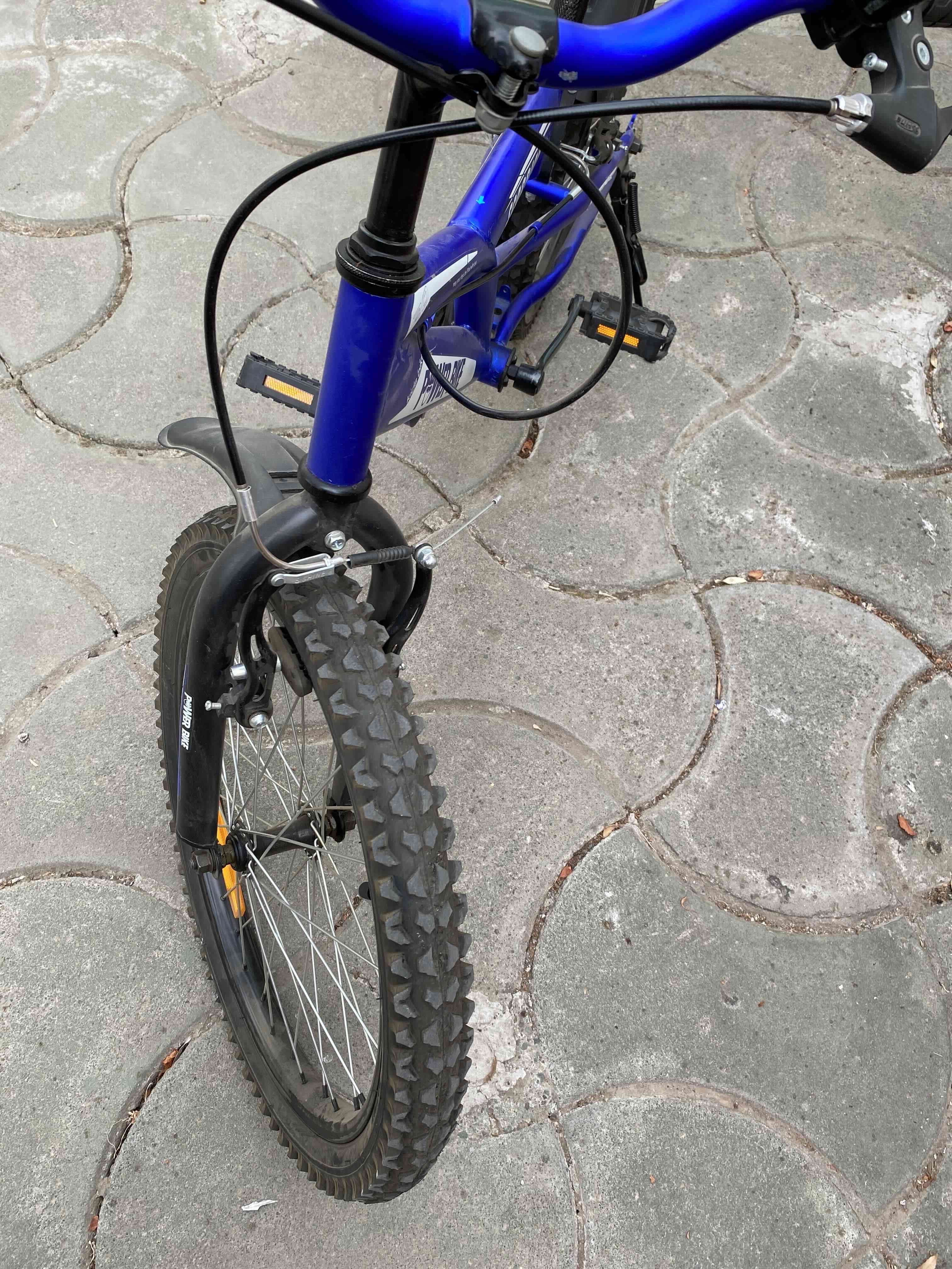 Bicicleta azul Scorpion para niños Aro 16 - miniatura 3
