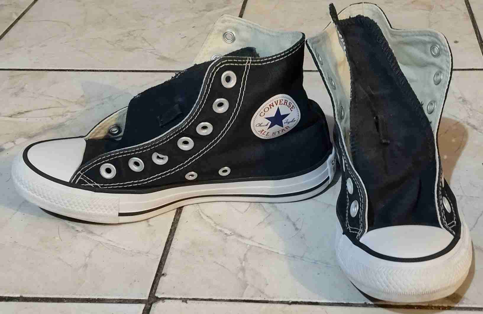 Zapatillas Converse negras clásicas - miniatura 2