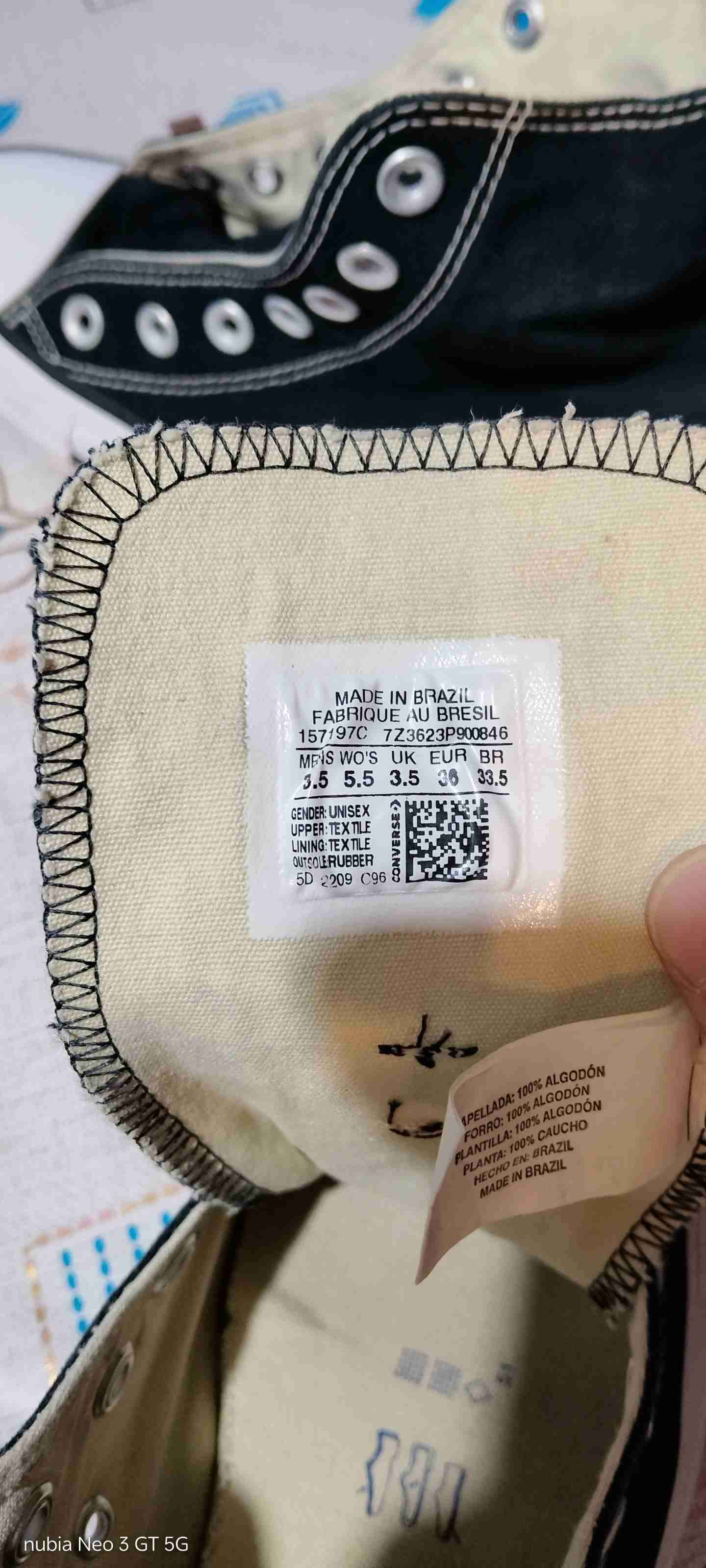 Zapatillas Converse negras clásicas - miniatura 3