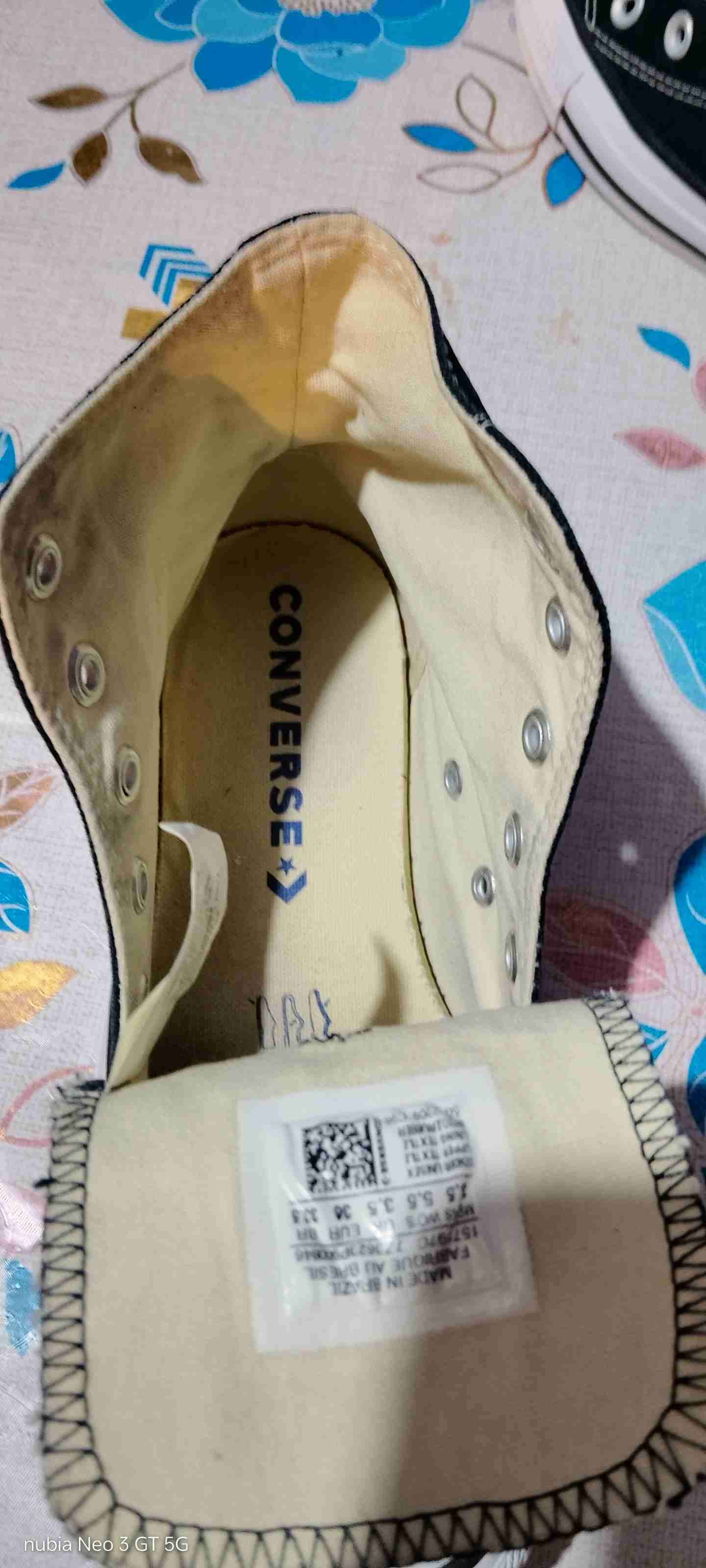 Zapatillas Converse negras clásicas - miniatura 5