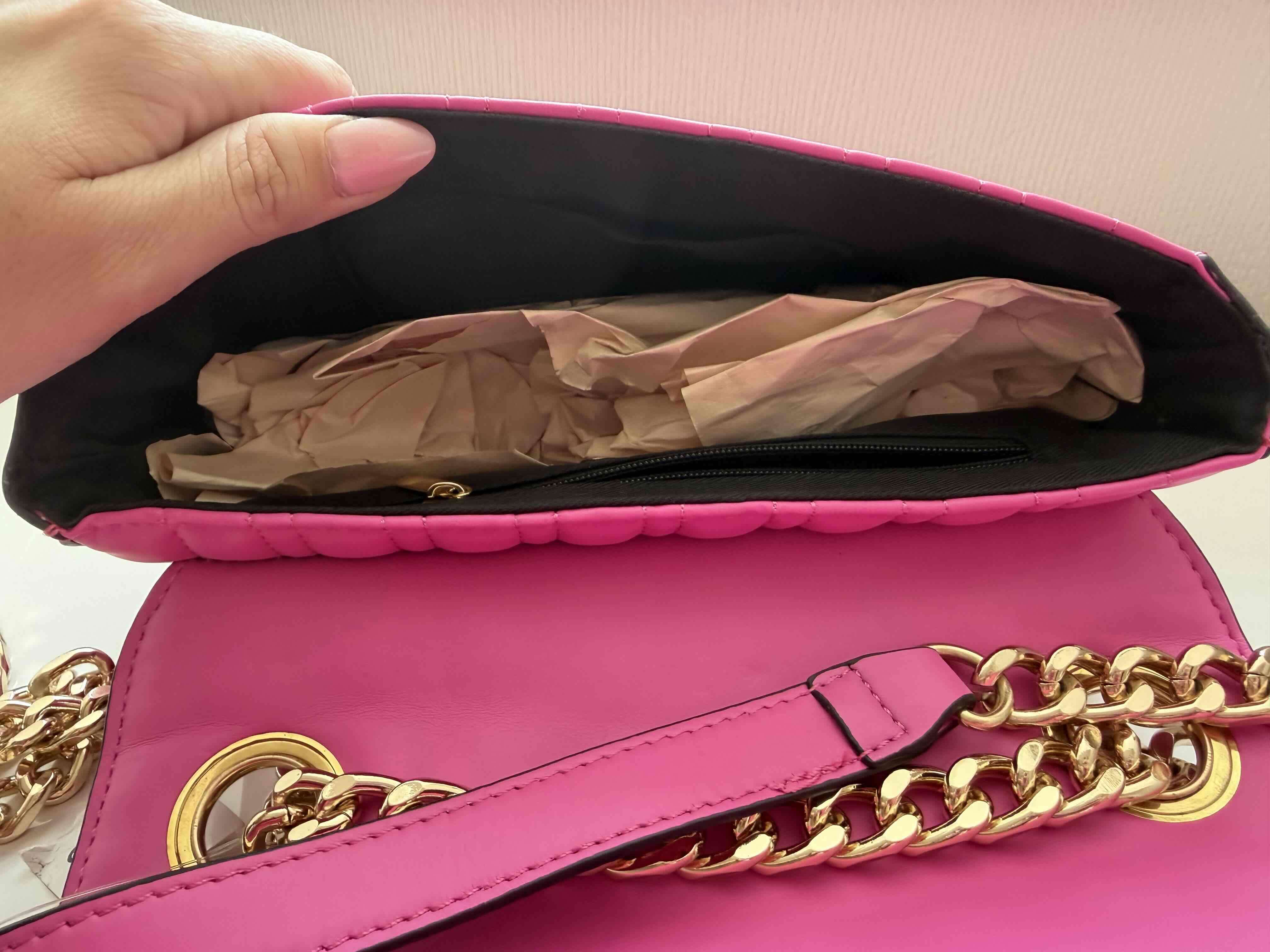 Cartera Aldo rosa con cadena - miniatura 4