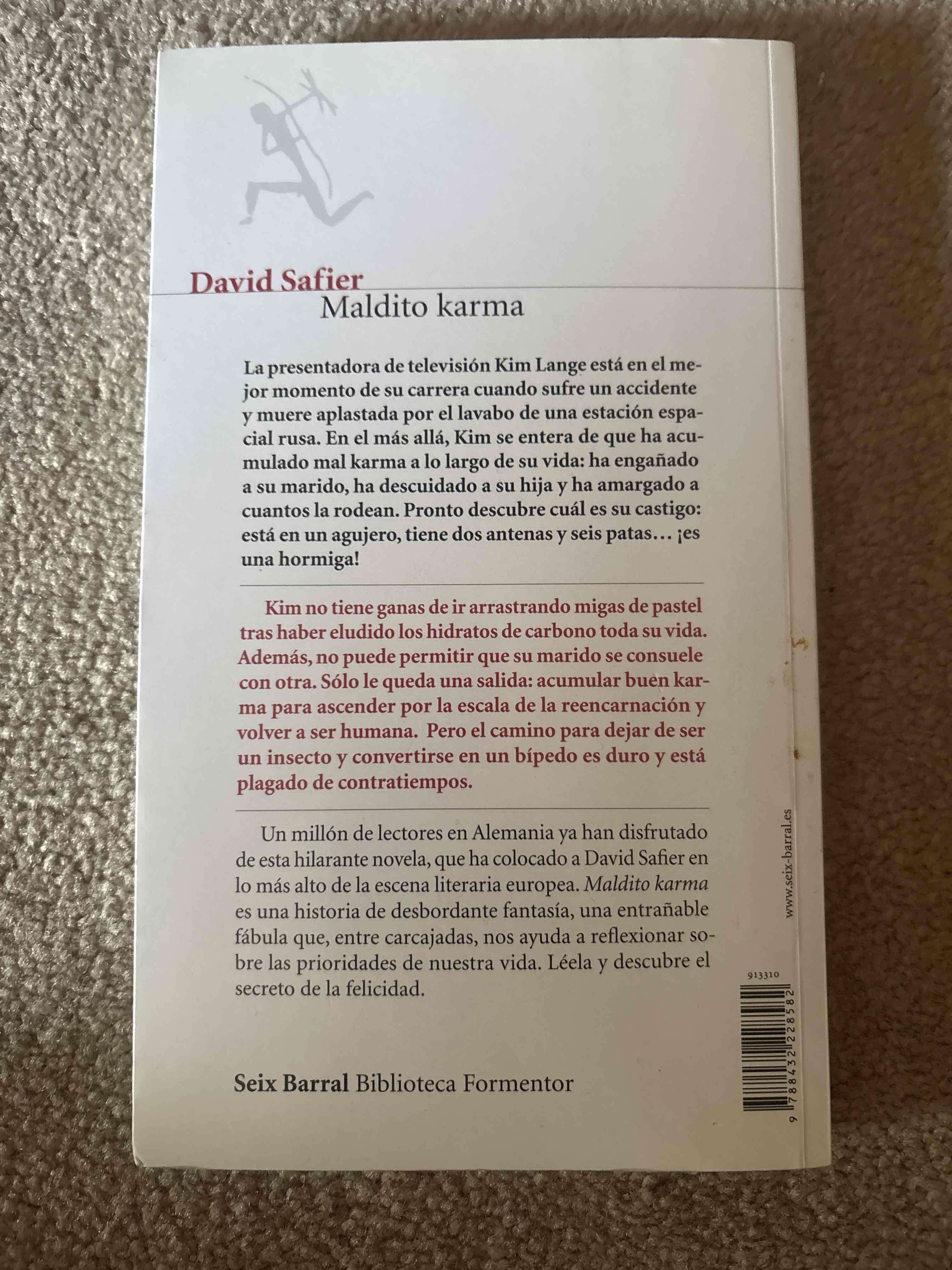 Libro 'Maldito Karma' David Safier - miniatura 2