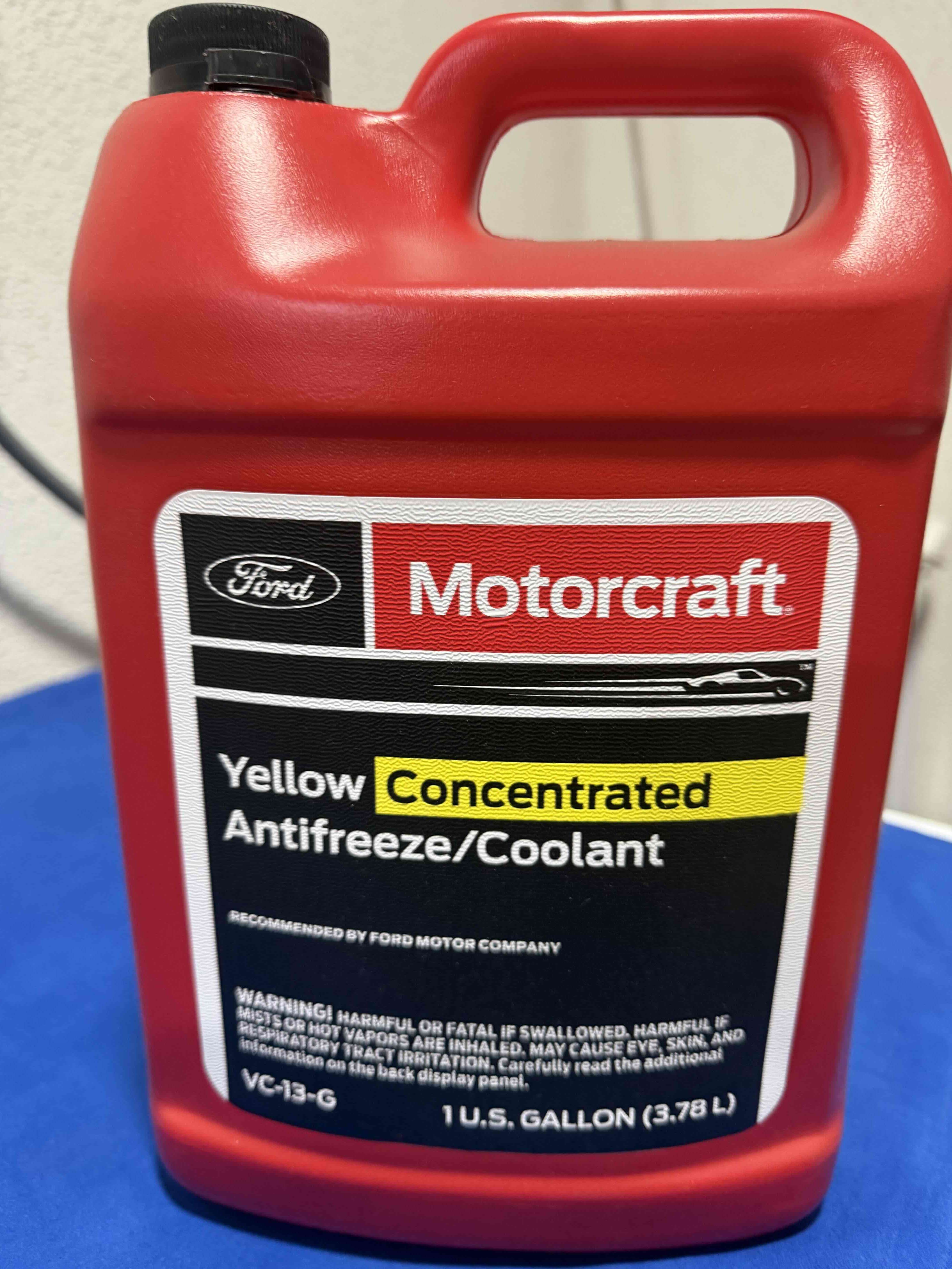 Anticongelante Motorcraft amarillo 3.78L - miniatura 1