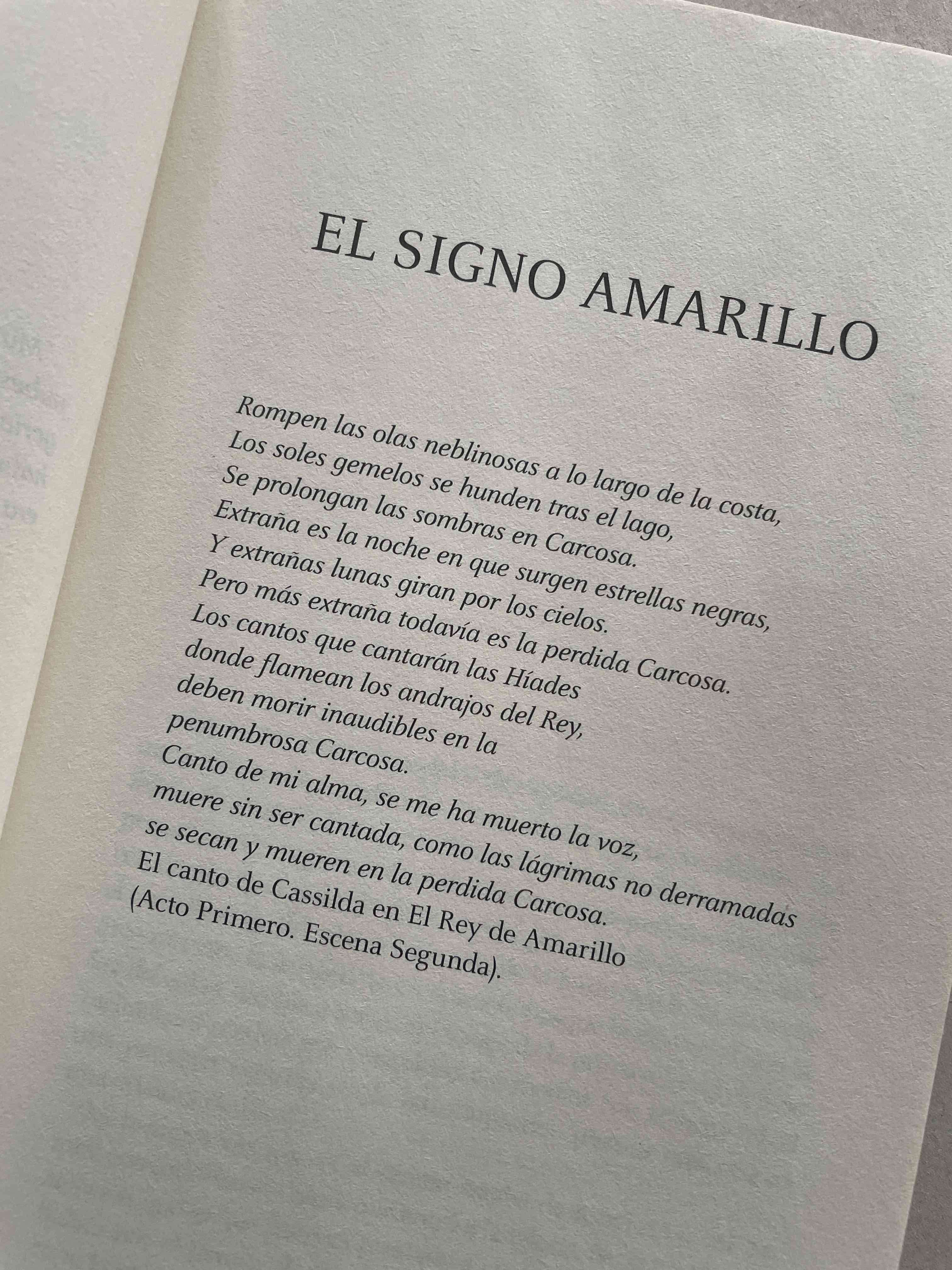 Libro El Rey de Amarillo - miniatura 4