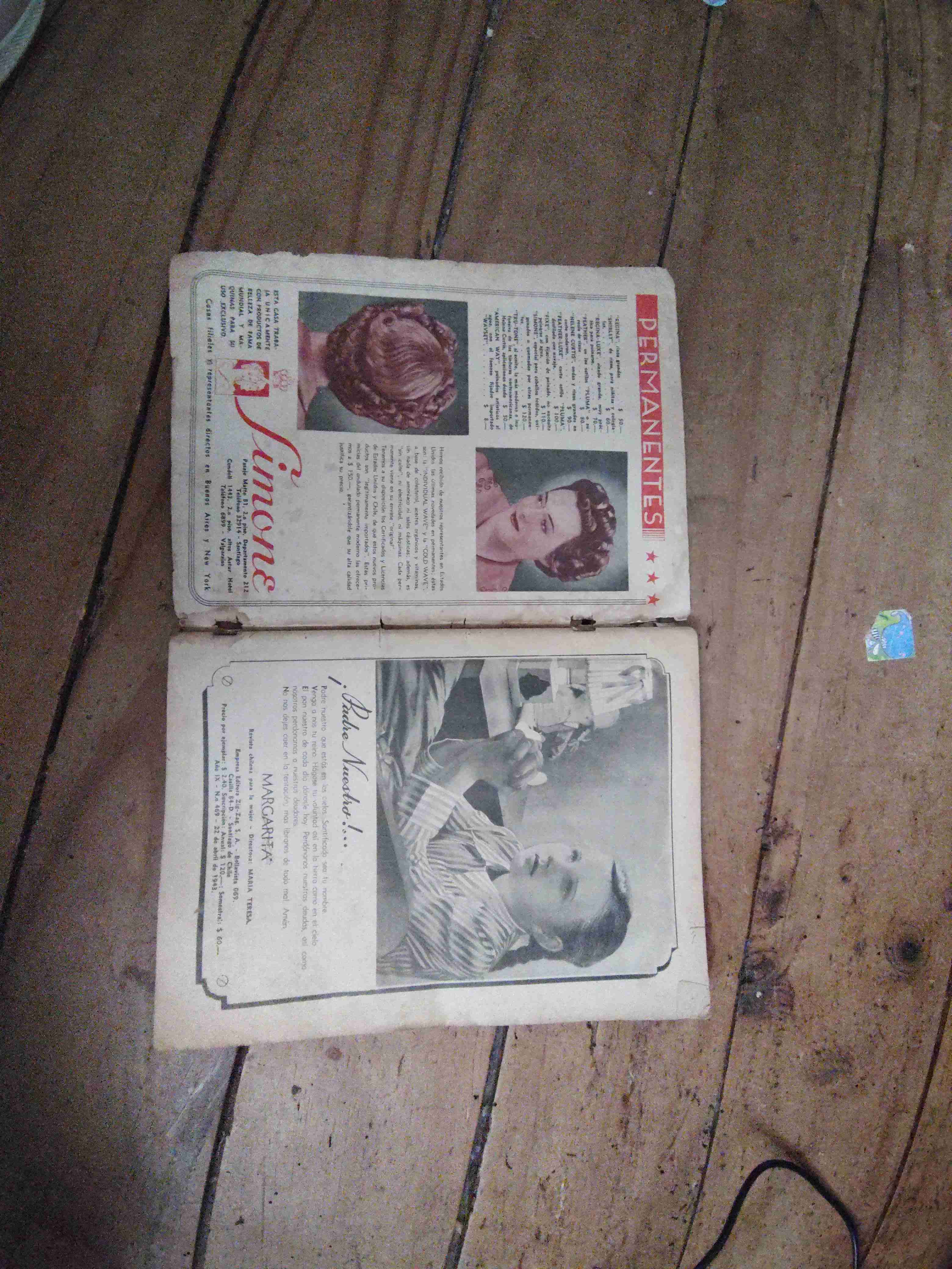 Libro antiguo Margarita - miniatura 2