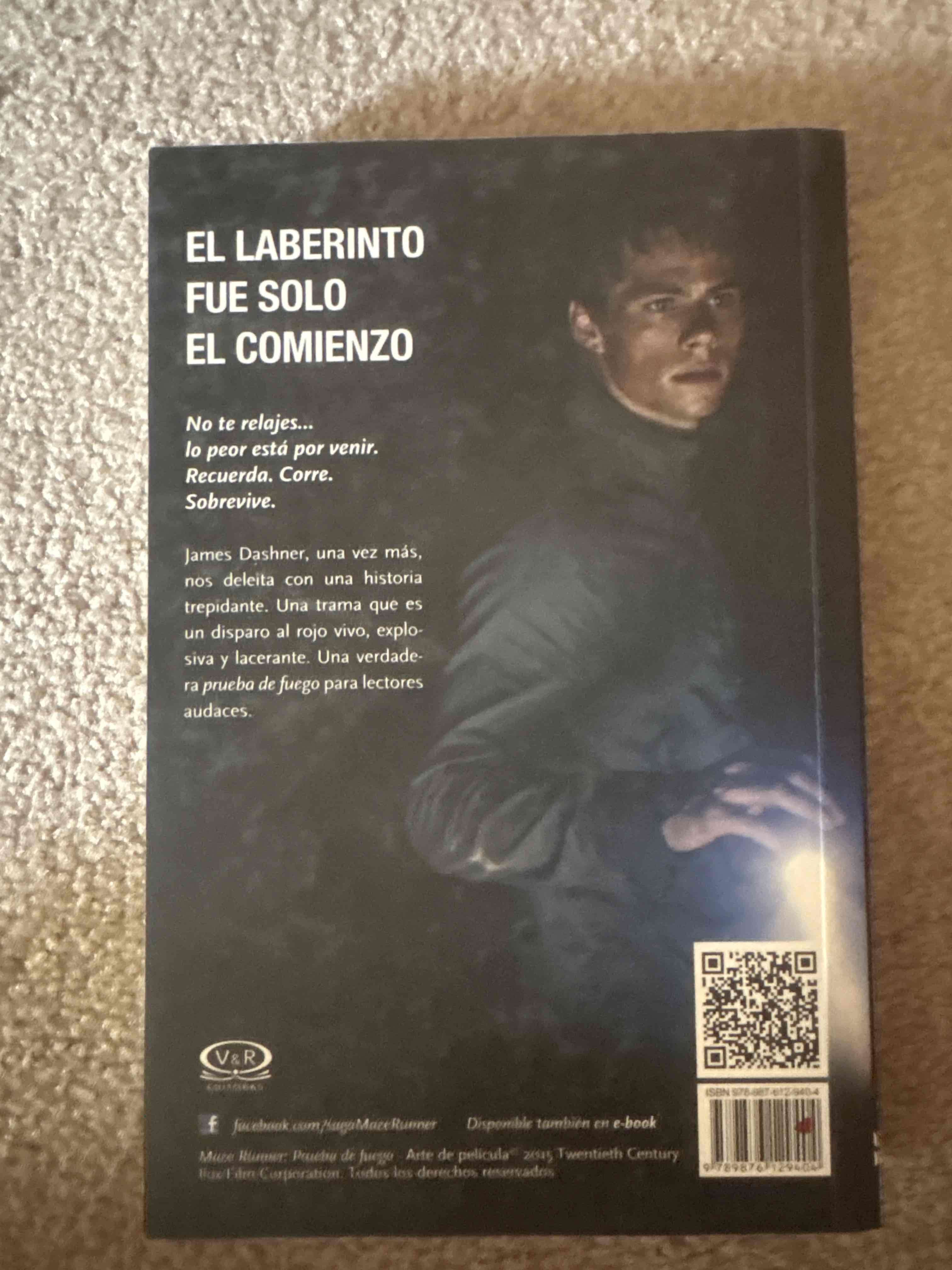 Libro Maze Runner: Prueba de Fuego - miniatura 2